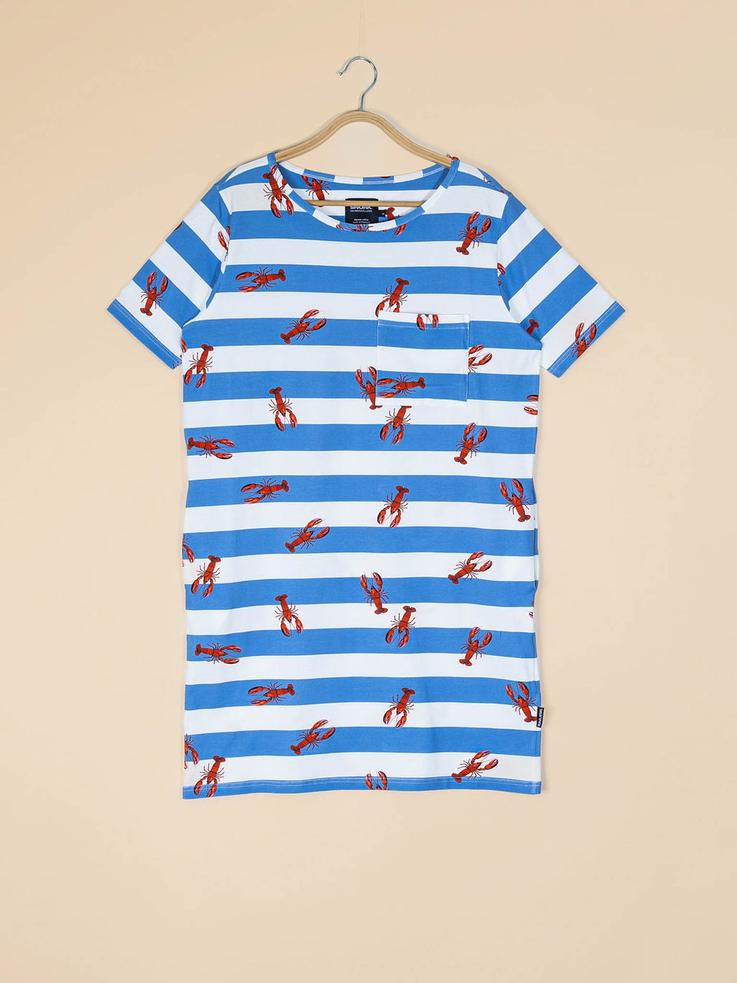 Lobsters T-shirt Dress Dames - SNURK