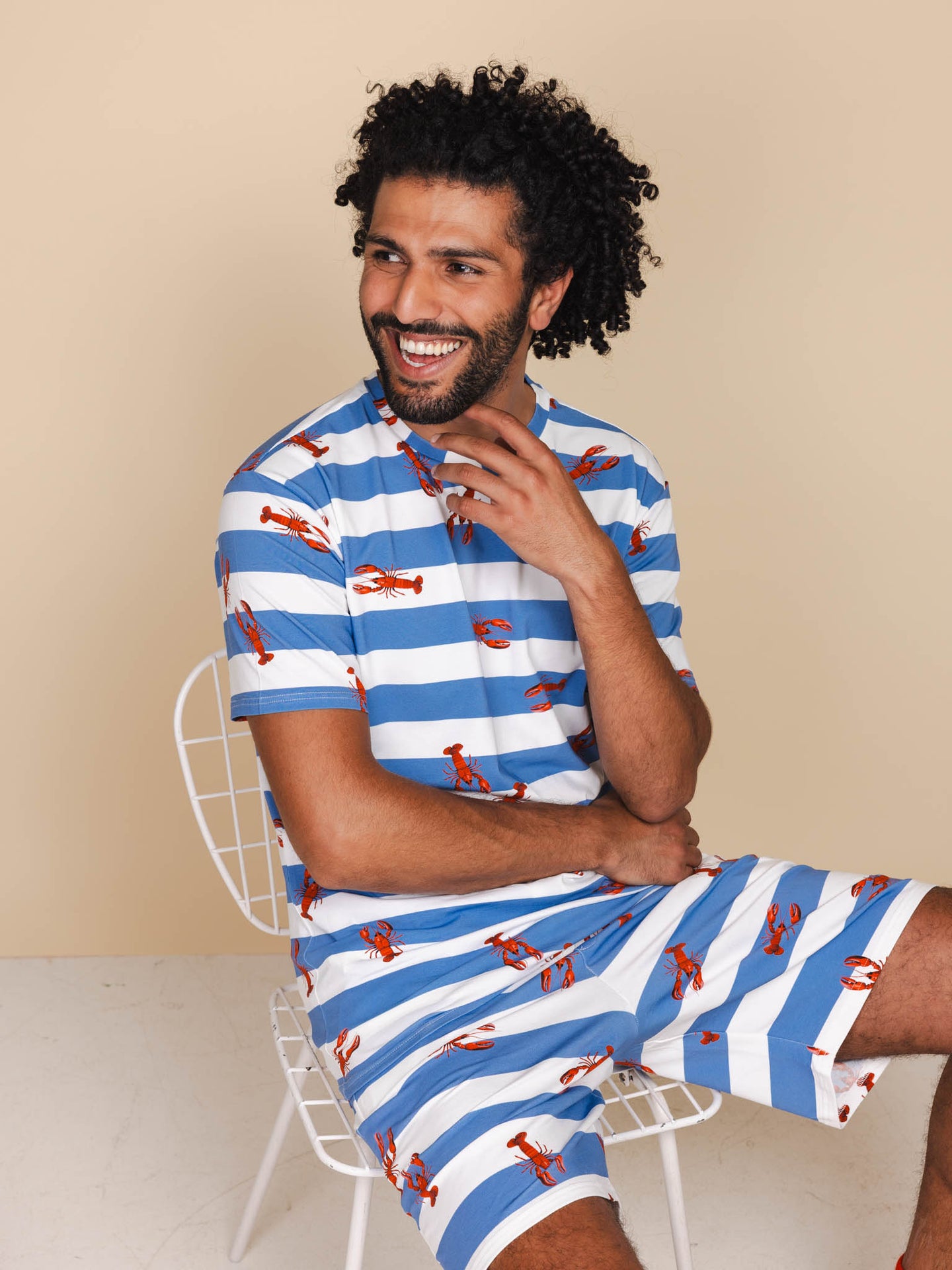 Lobsters T-shirt en Shorts set Heren - SNURK