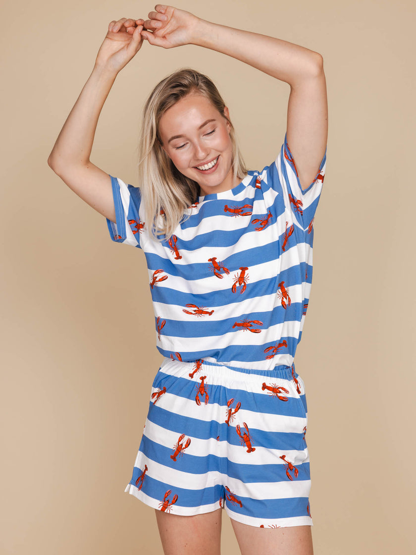Lobsters T-shirt en Shorts set Dames