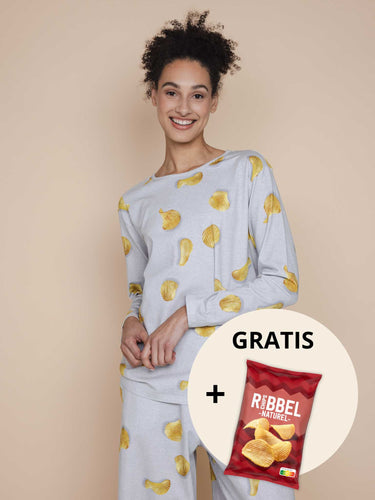 Chips Long Sleeve T-shirt Women