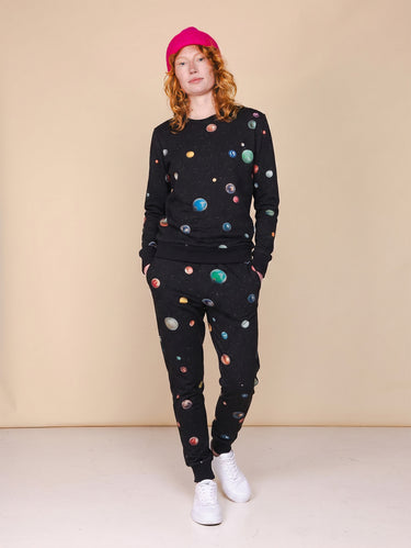 Marble Universe Sweater en Broek set Dames