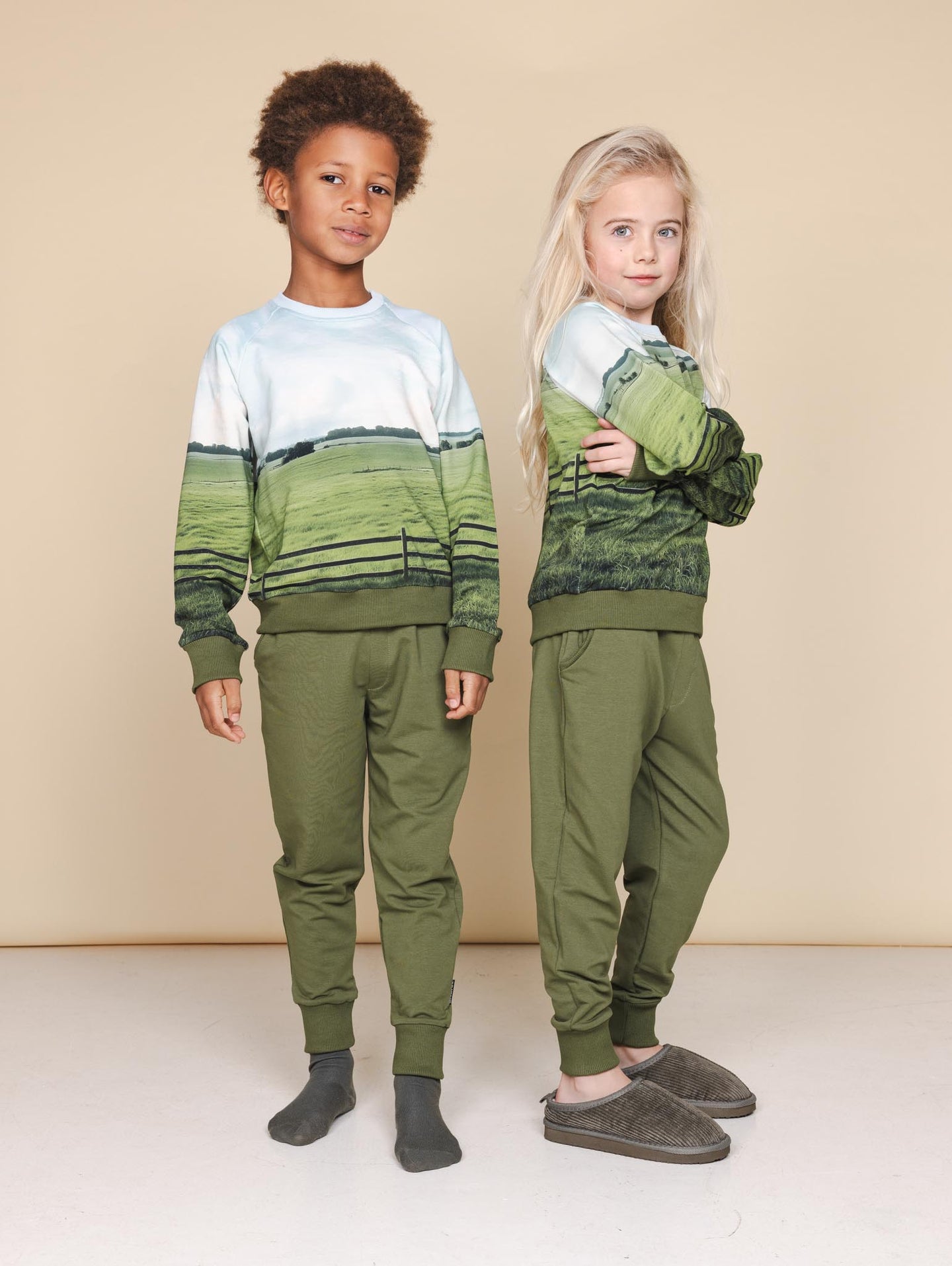 Meadow Green Hose Kids