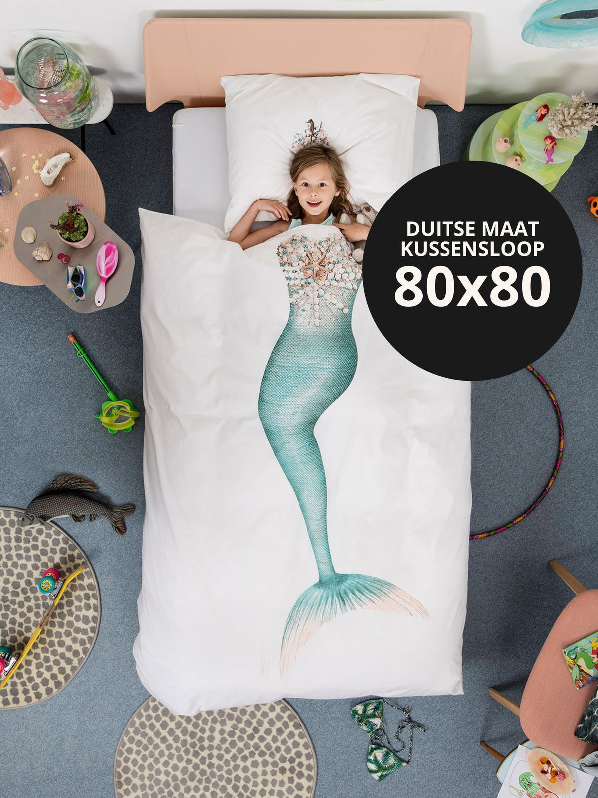Mermaid dekbedovertrek DE