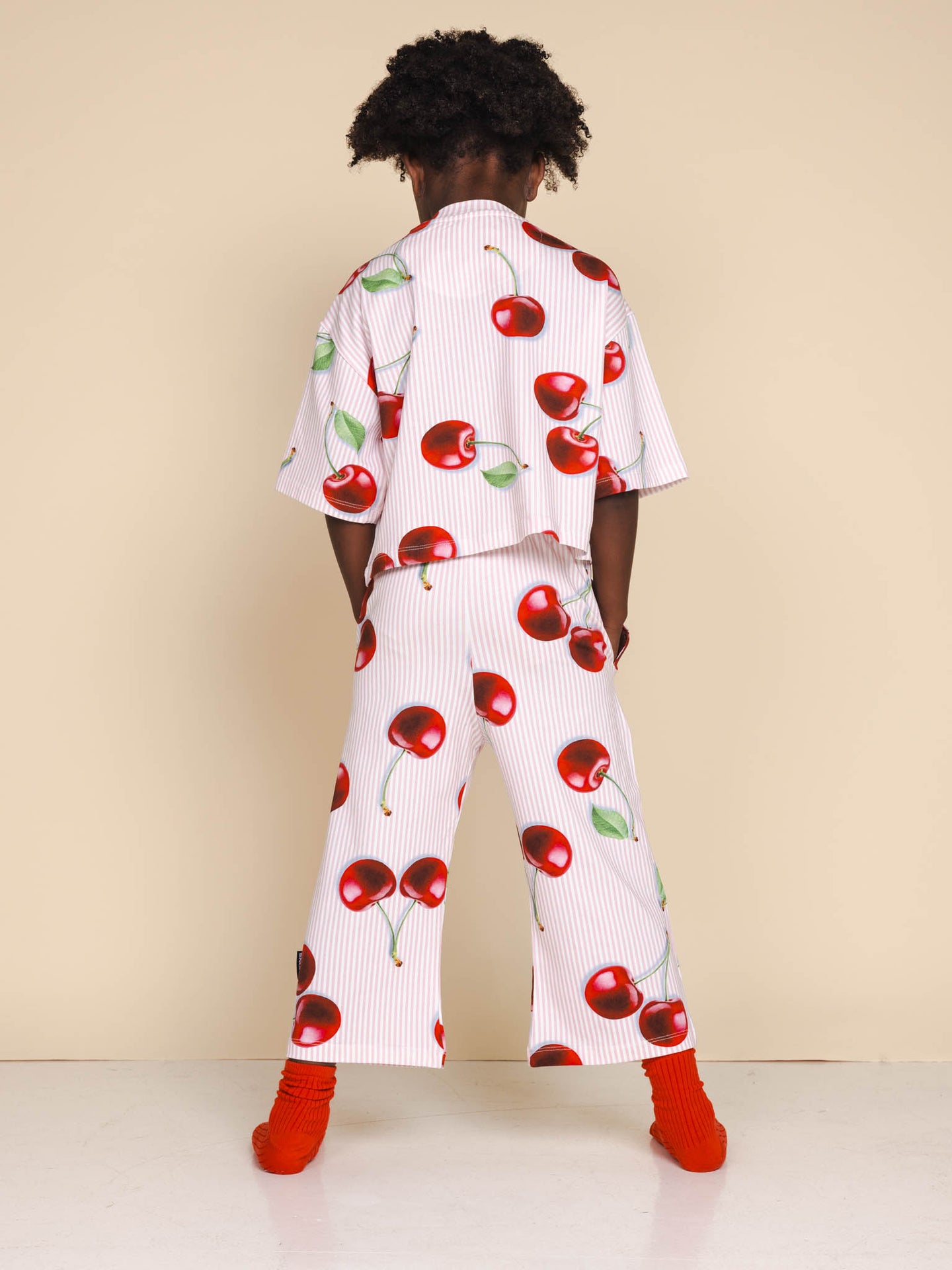 Mon Cherry Wijde broek Kids - SNURK