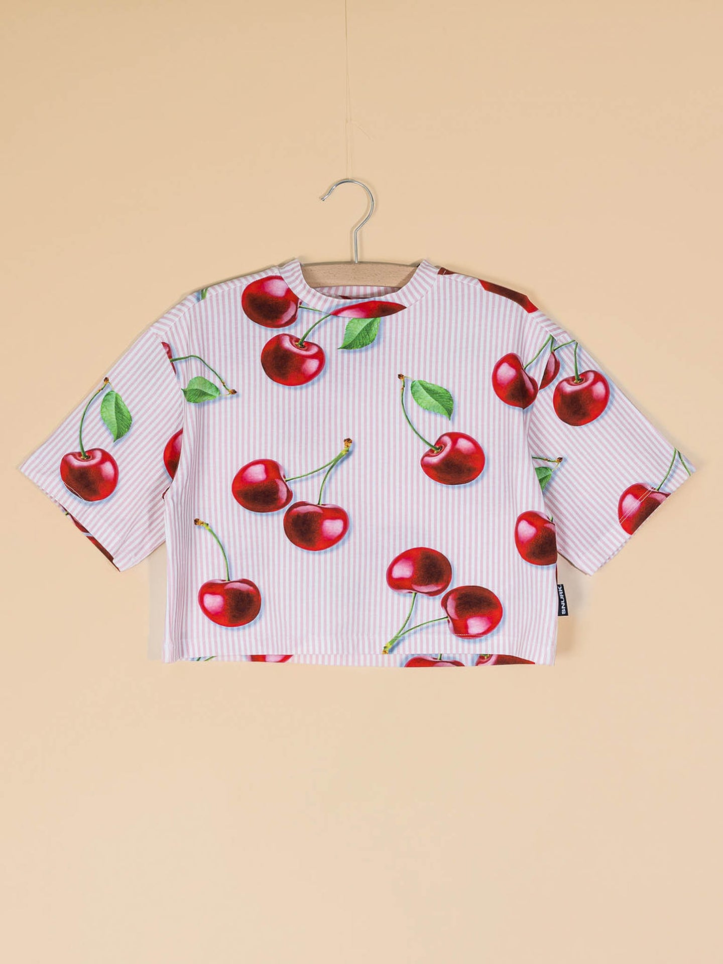 Mon Cherry Cropped T-Shirt Kids - SNURK