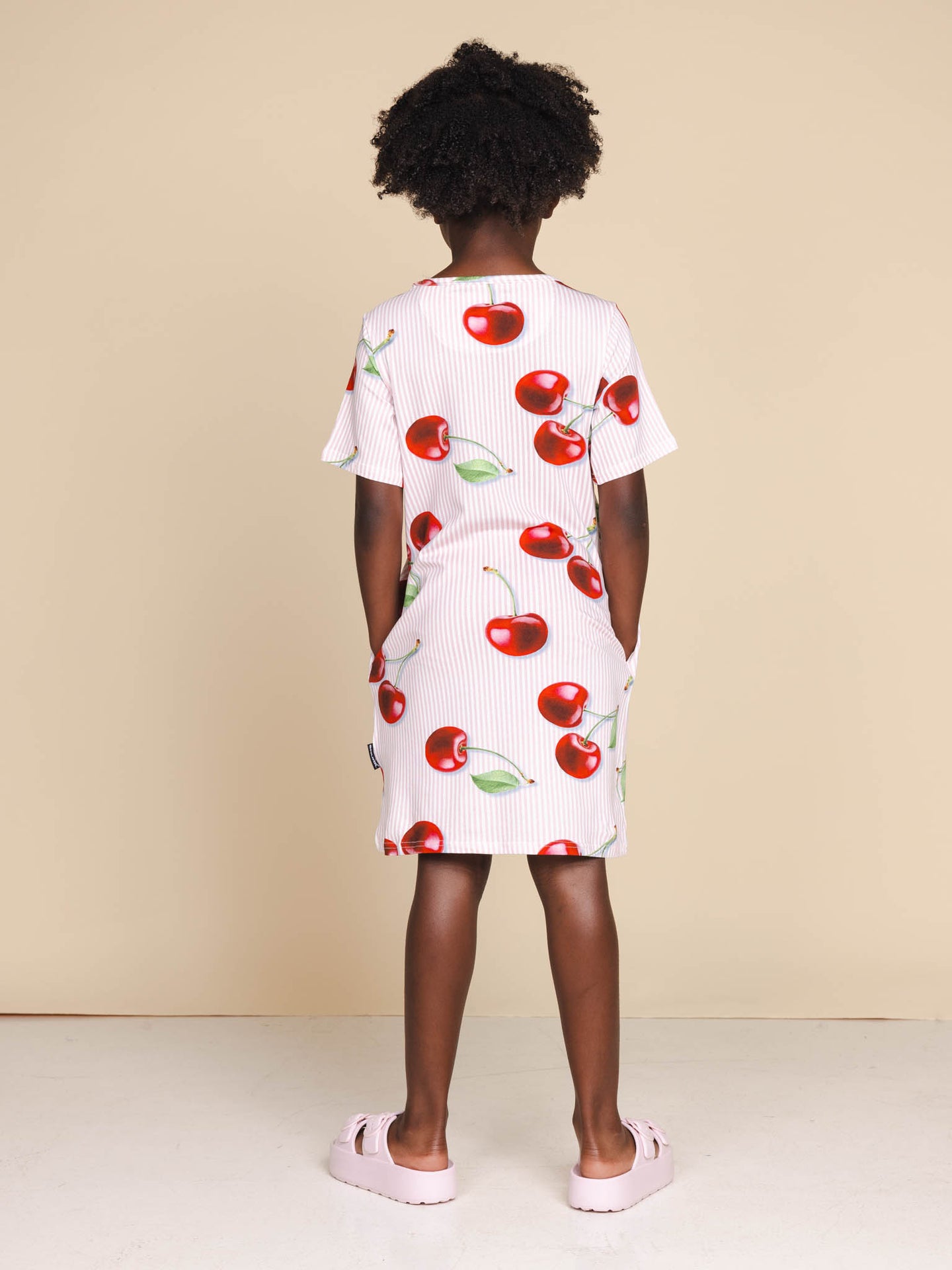 Mon Cherry T-shirt Dress Kids - SNURK
