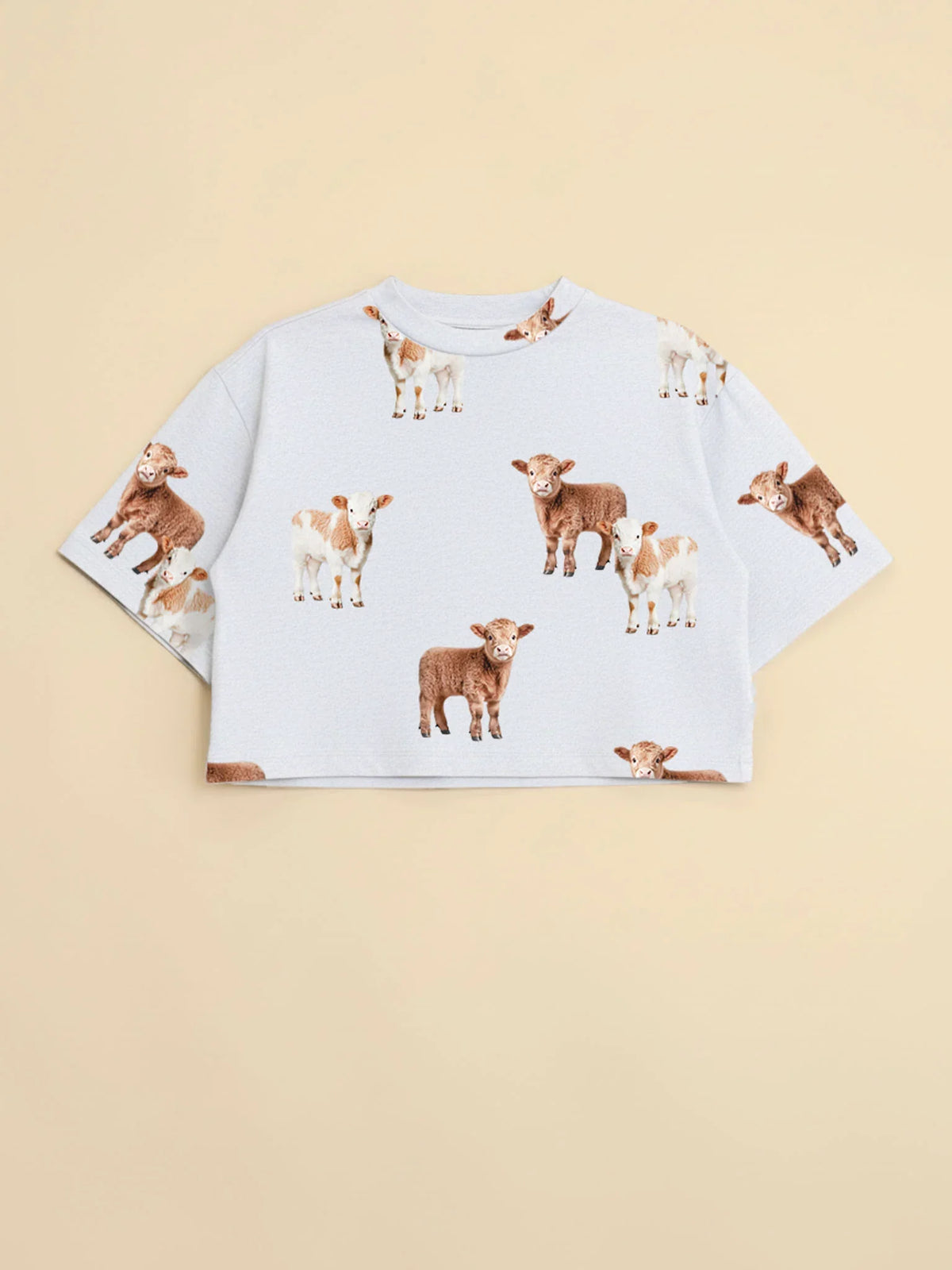 Moo Moo Cropped T-Shirt Kids - SNURK