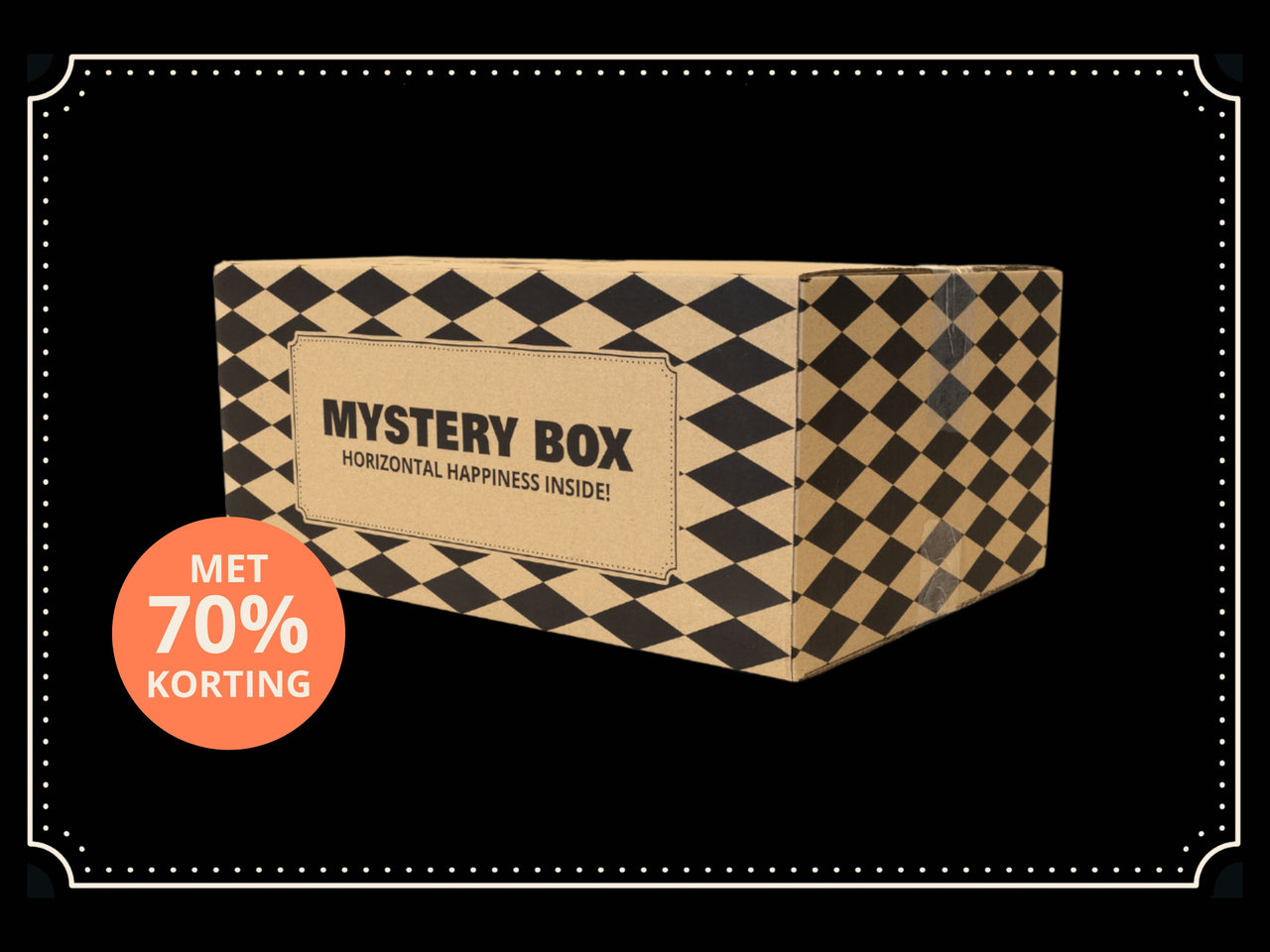Mysterybox - met 70% korting