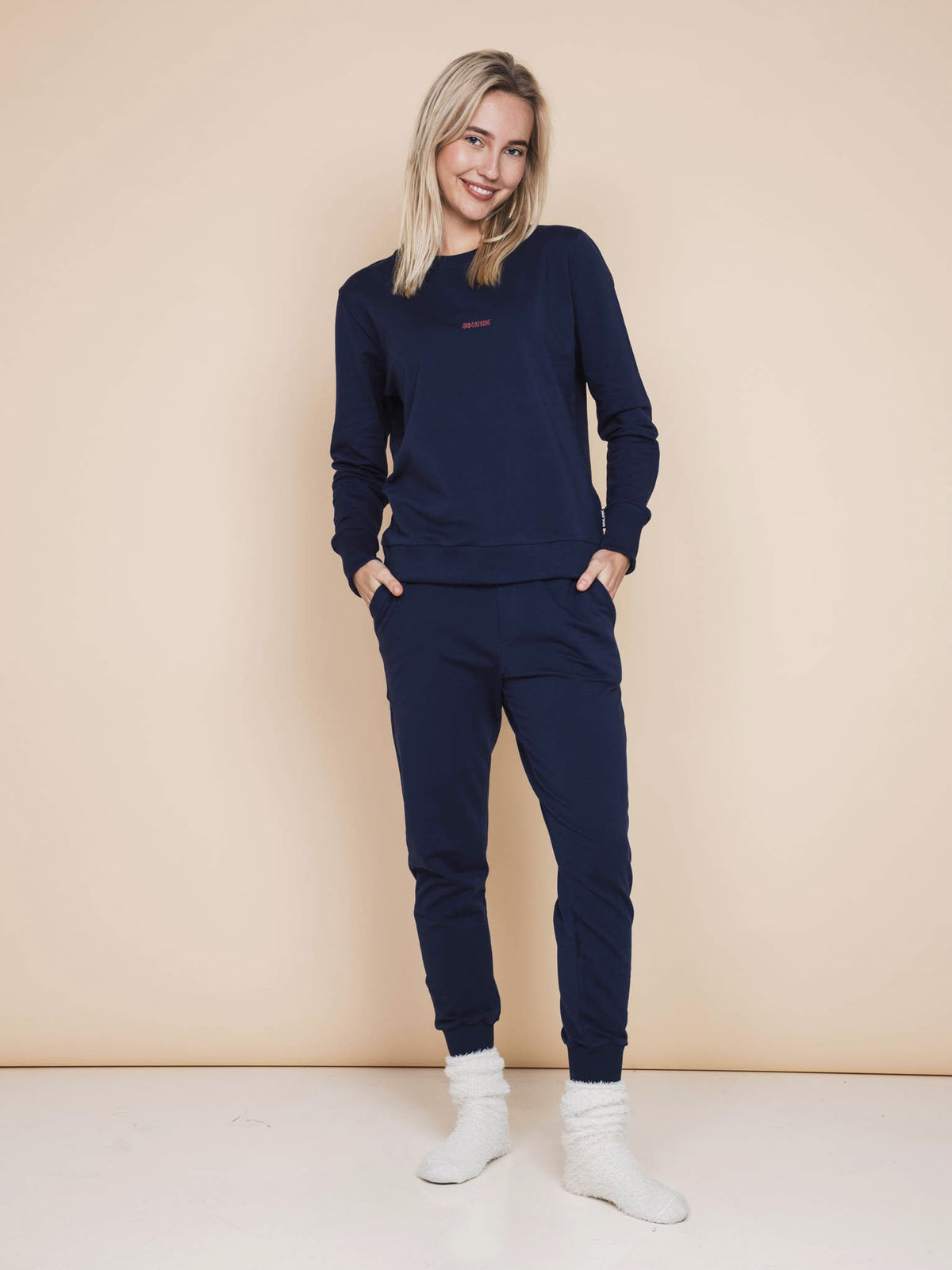 Navy Sweater Dames