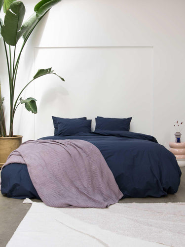 Navy duvet cover