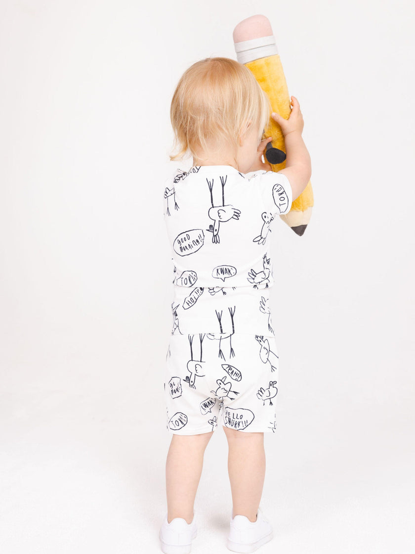 Early Birds T-shirt en Shorts set Baby