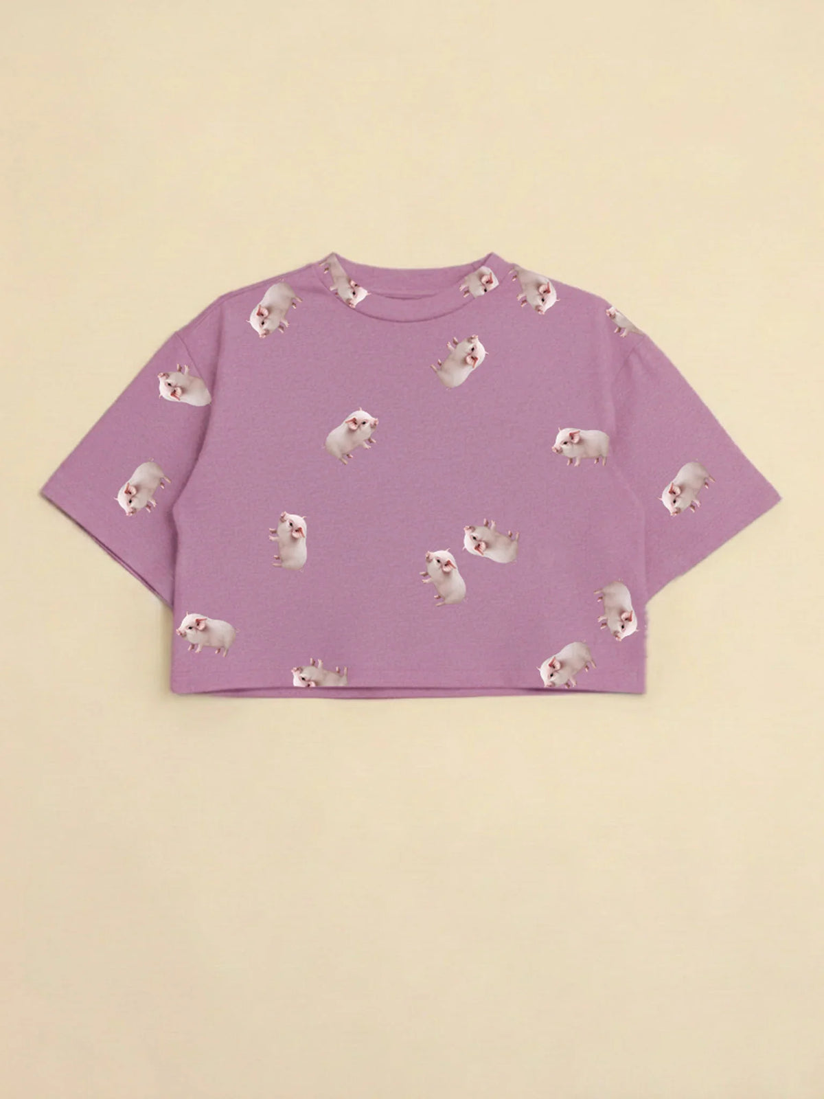 Oink Oink Cropped T-Shirt Kids - SNURK