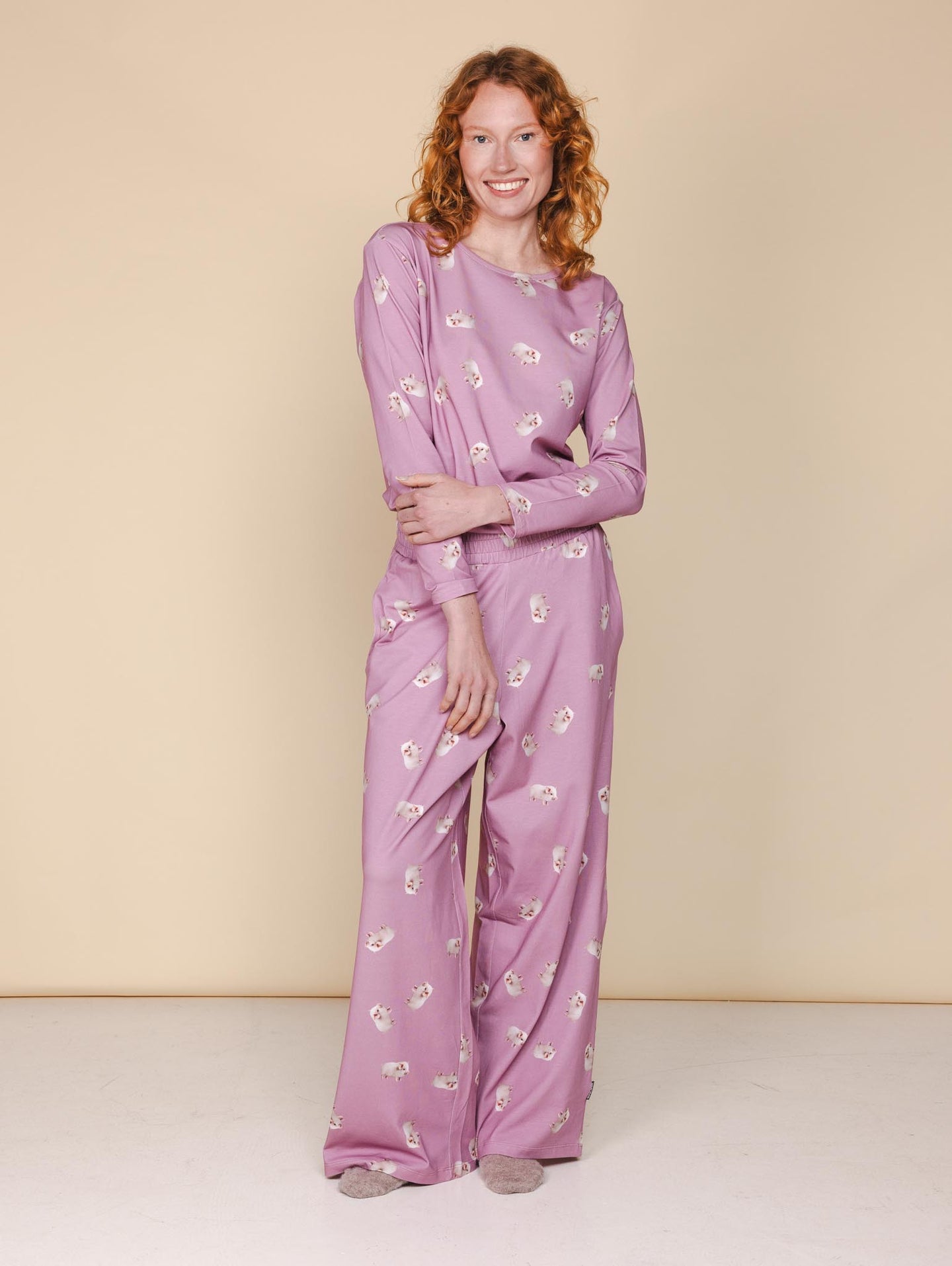 Oink Oink Wide Pants Women