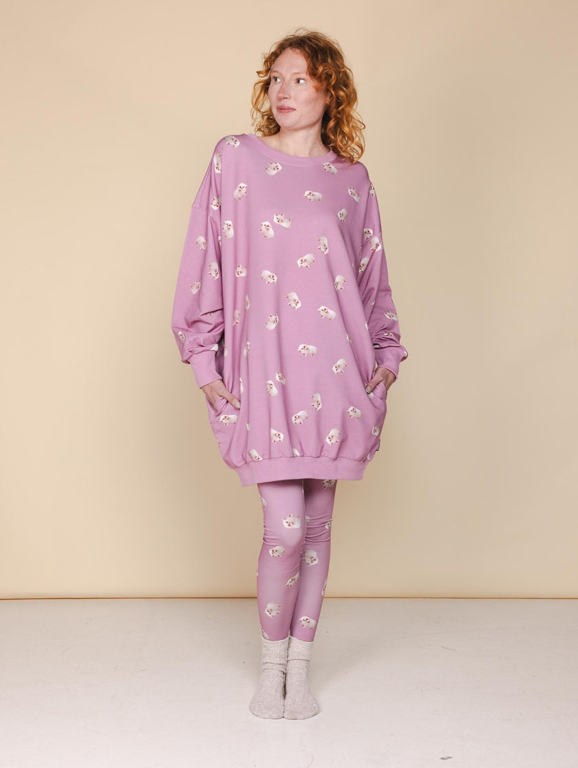Oink Oink Sweater Dress Women