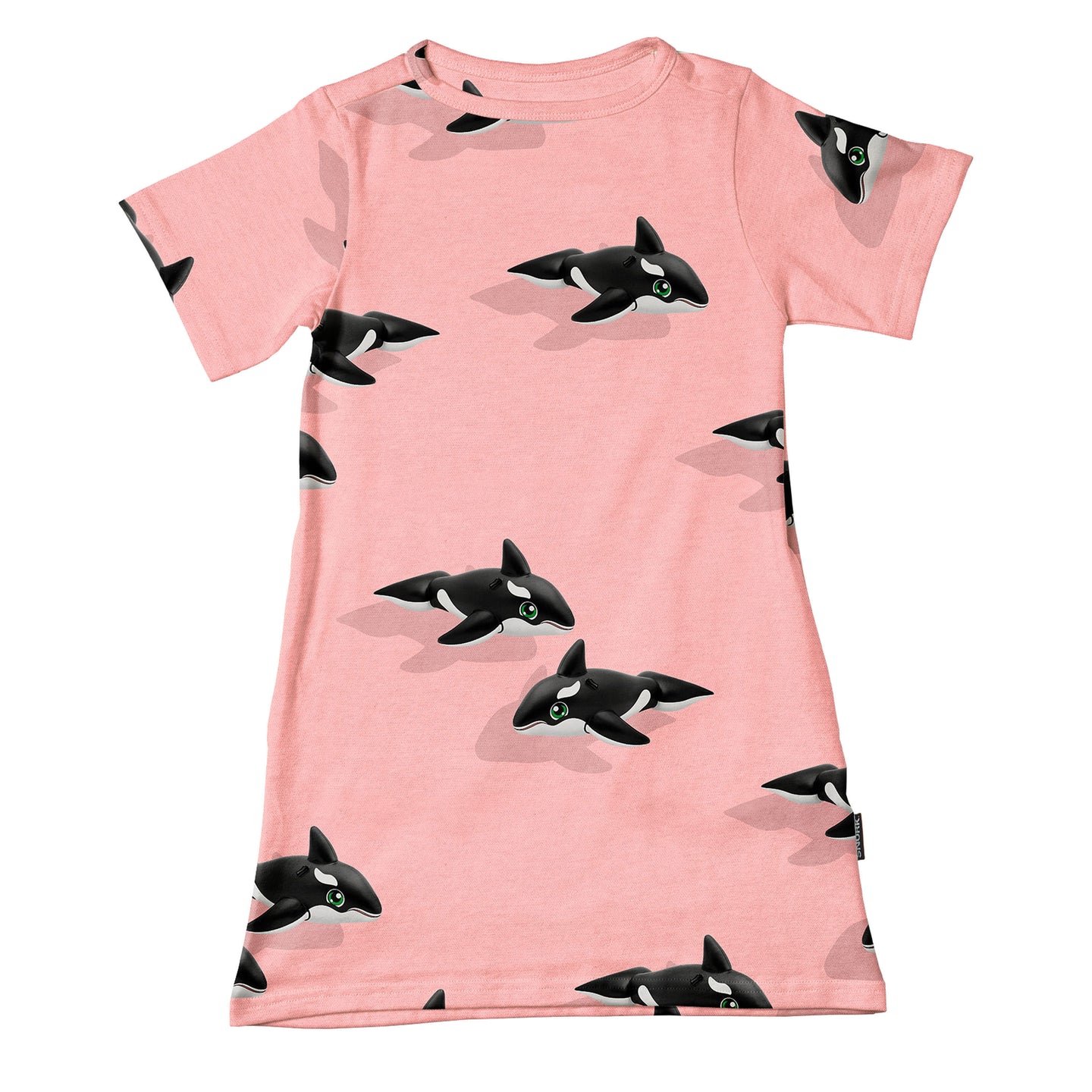 Orca Pink T-shirt Dress Kids
