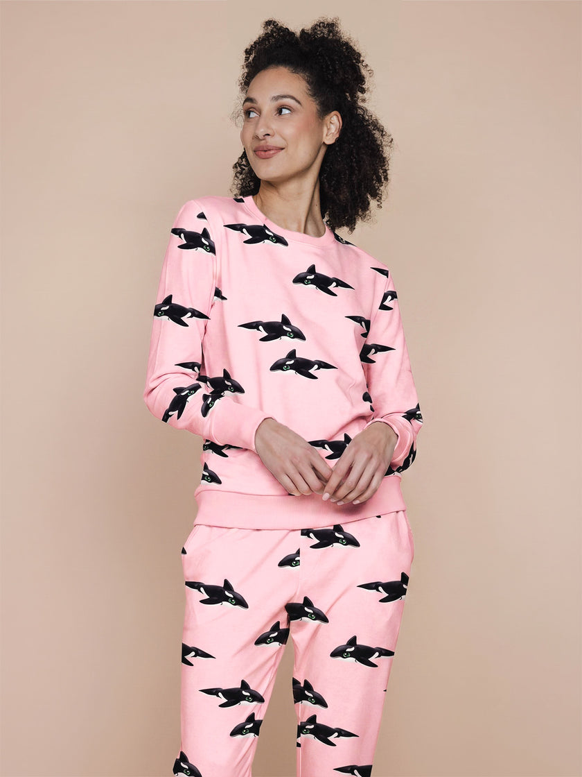 Orca Pink Sweater Dames