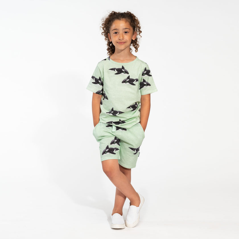 Orca Green Shorts Kids