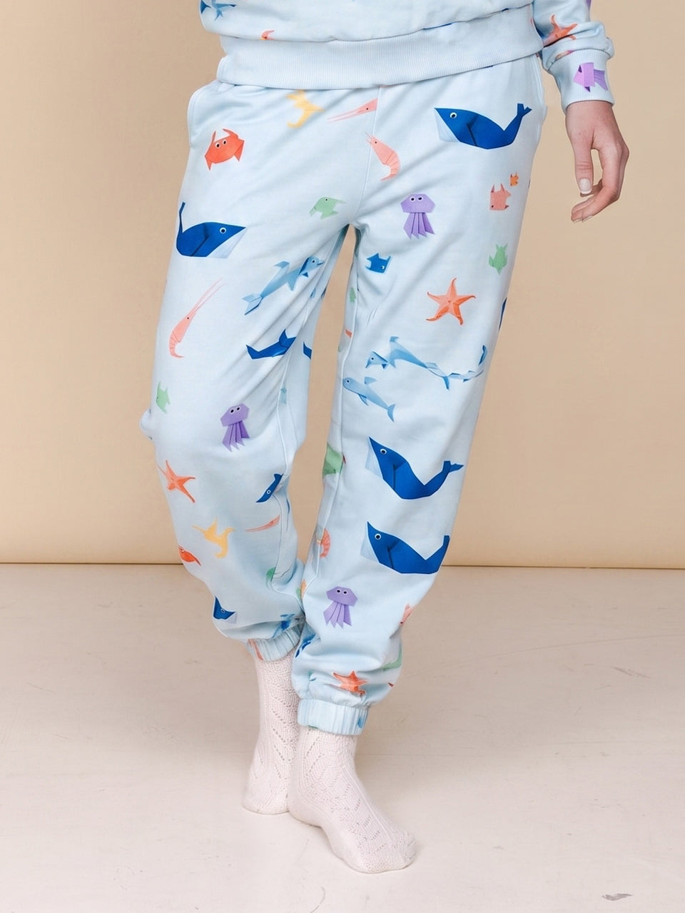Origami Sea Broek Relaxed