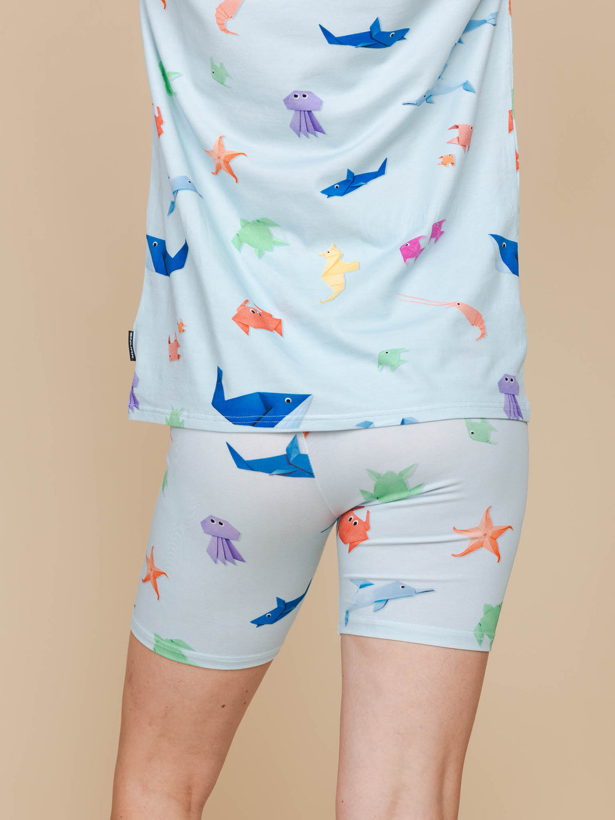 Origami Sea Bikershorts Damen