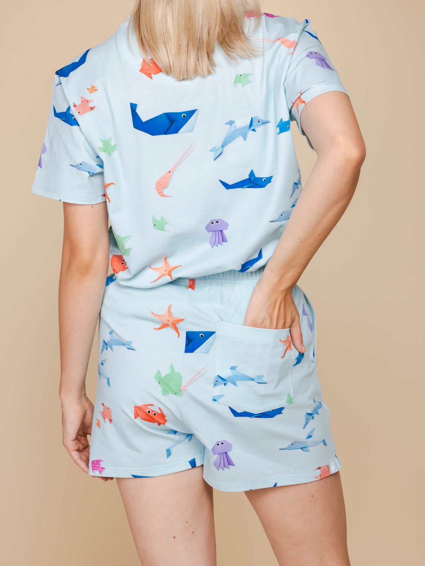 Origami Sea Shorts Damen
