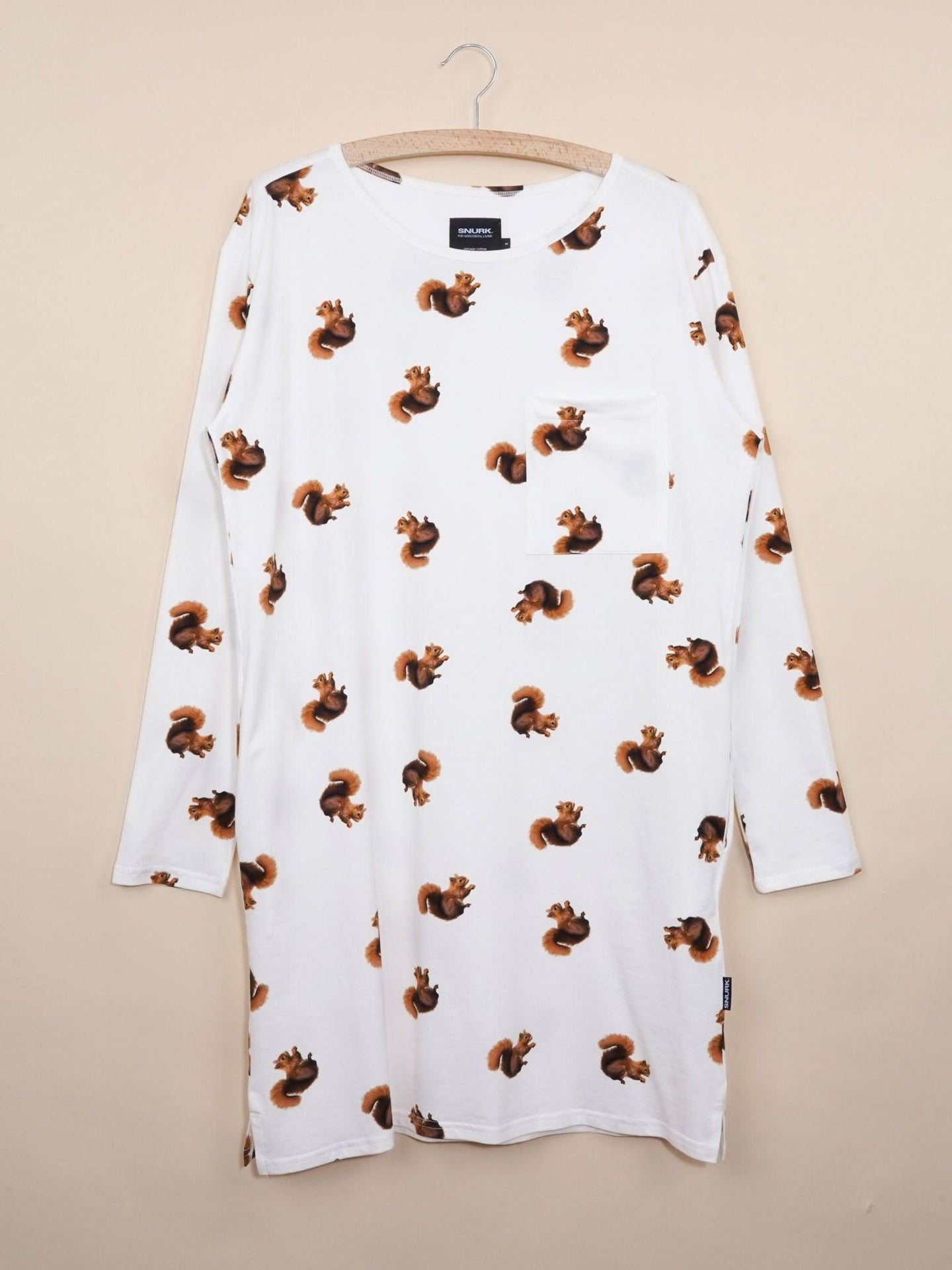 Squirrels Longsleeve Dress Women