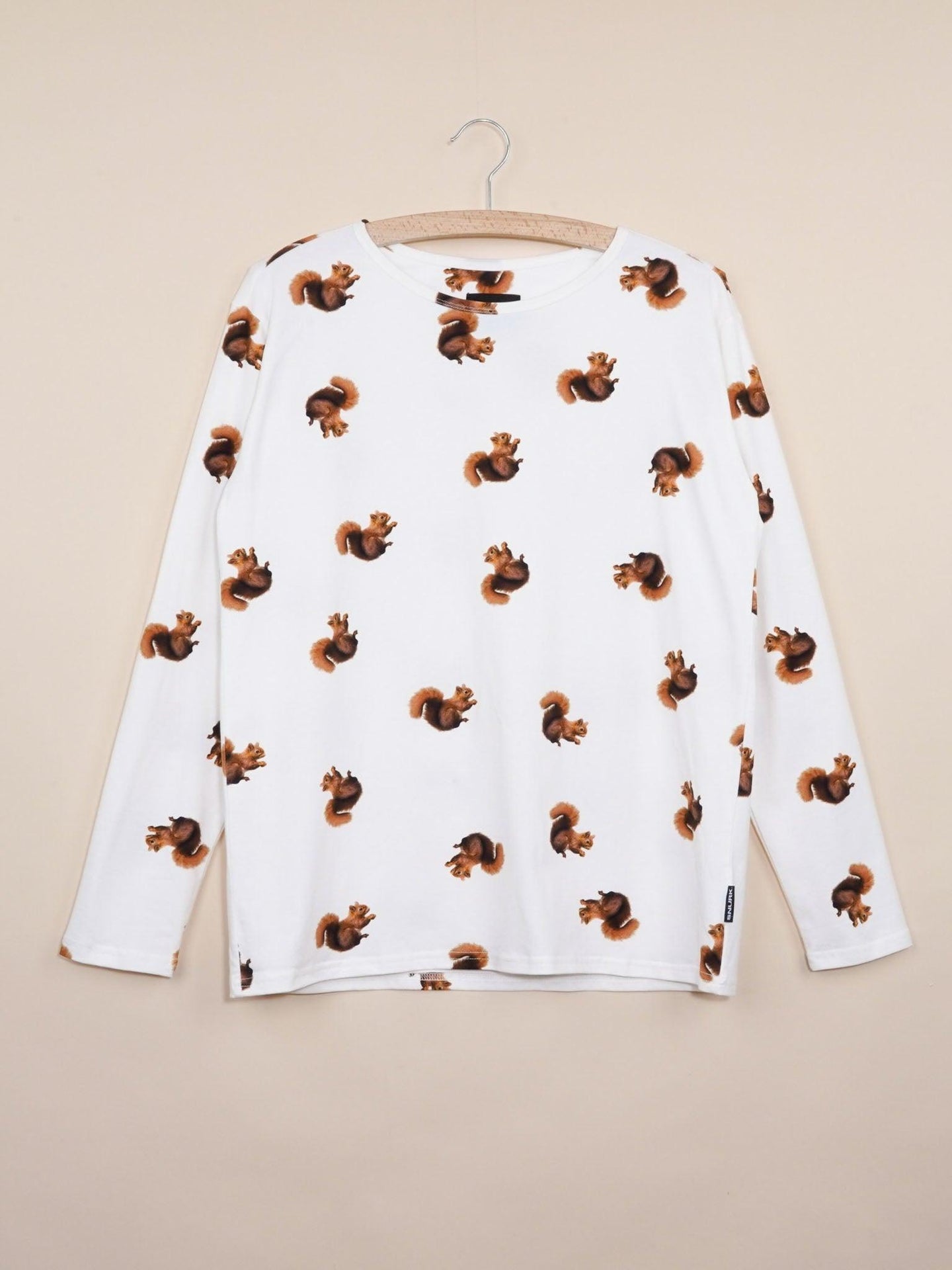 Squirrels T-shirt lange mouwen Dames - SNURK