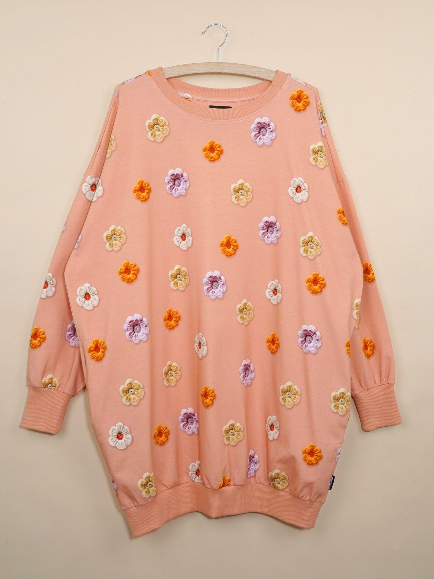 Flower Power Sweater Dress Dames