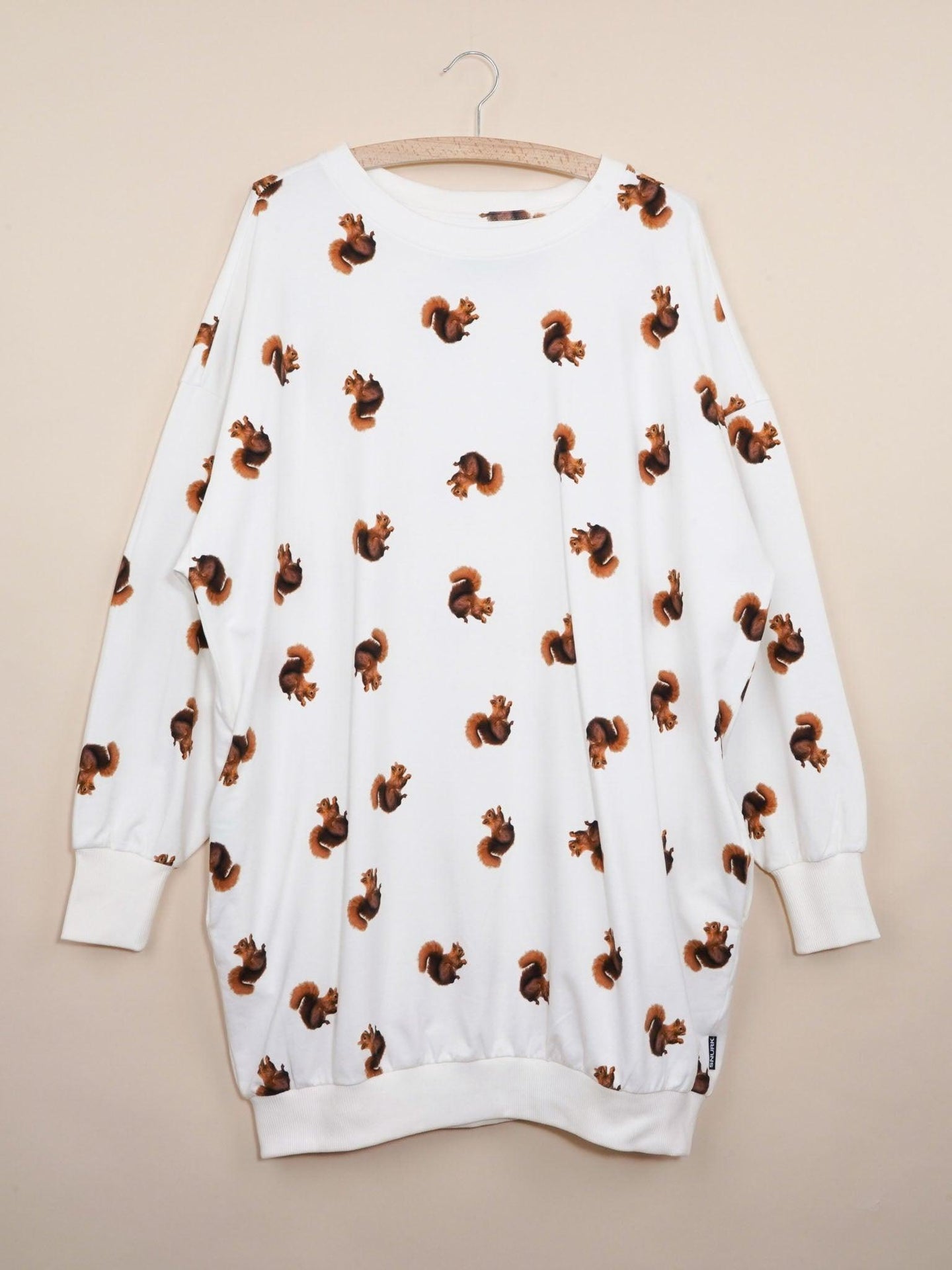 Squirrels Sweater Dress Dames - SNURK