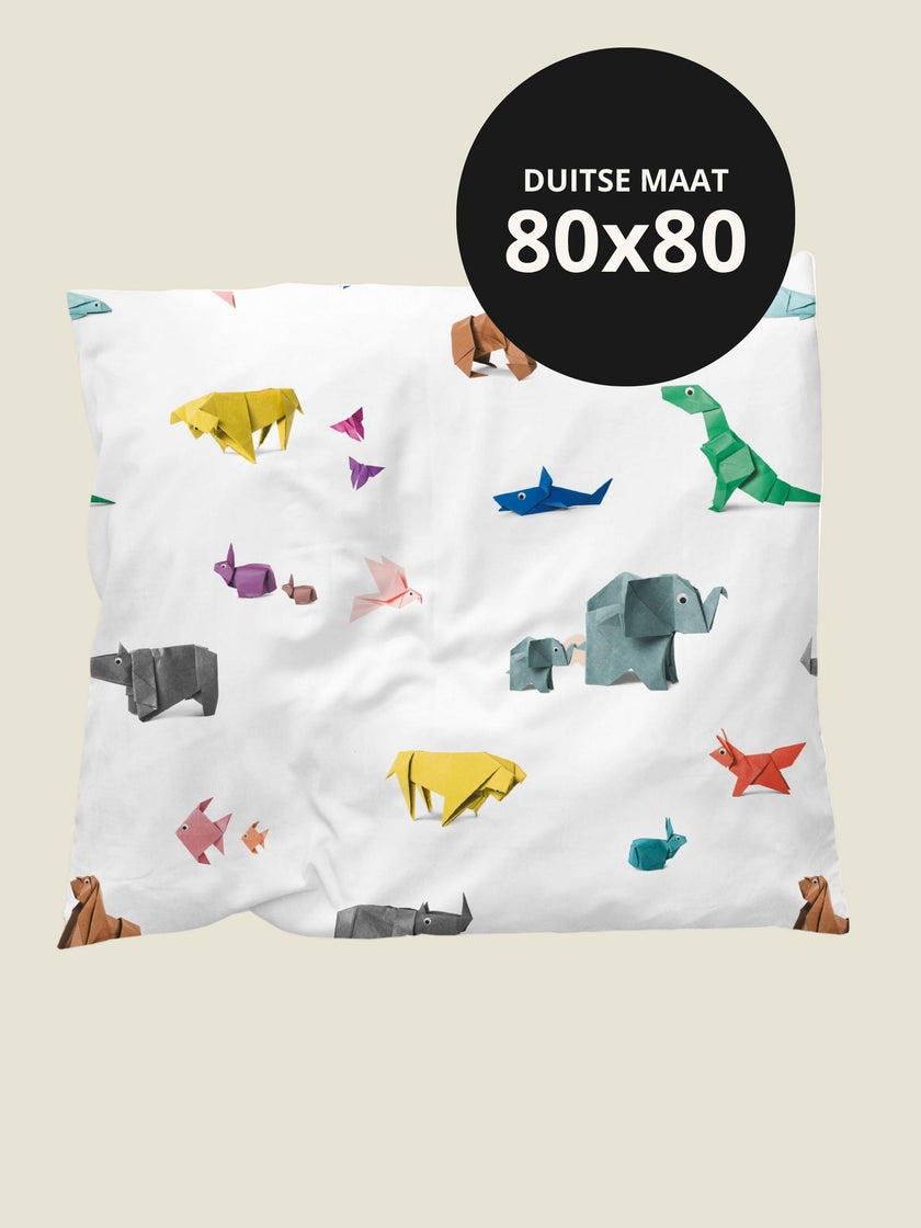 Paper Zoo pillowcase
