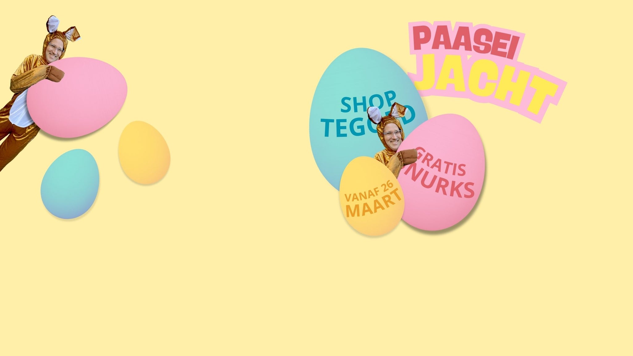 de Grote SNURK Paasei Jacht 2026