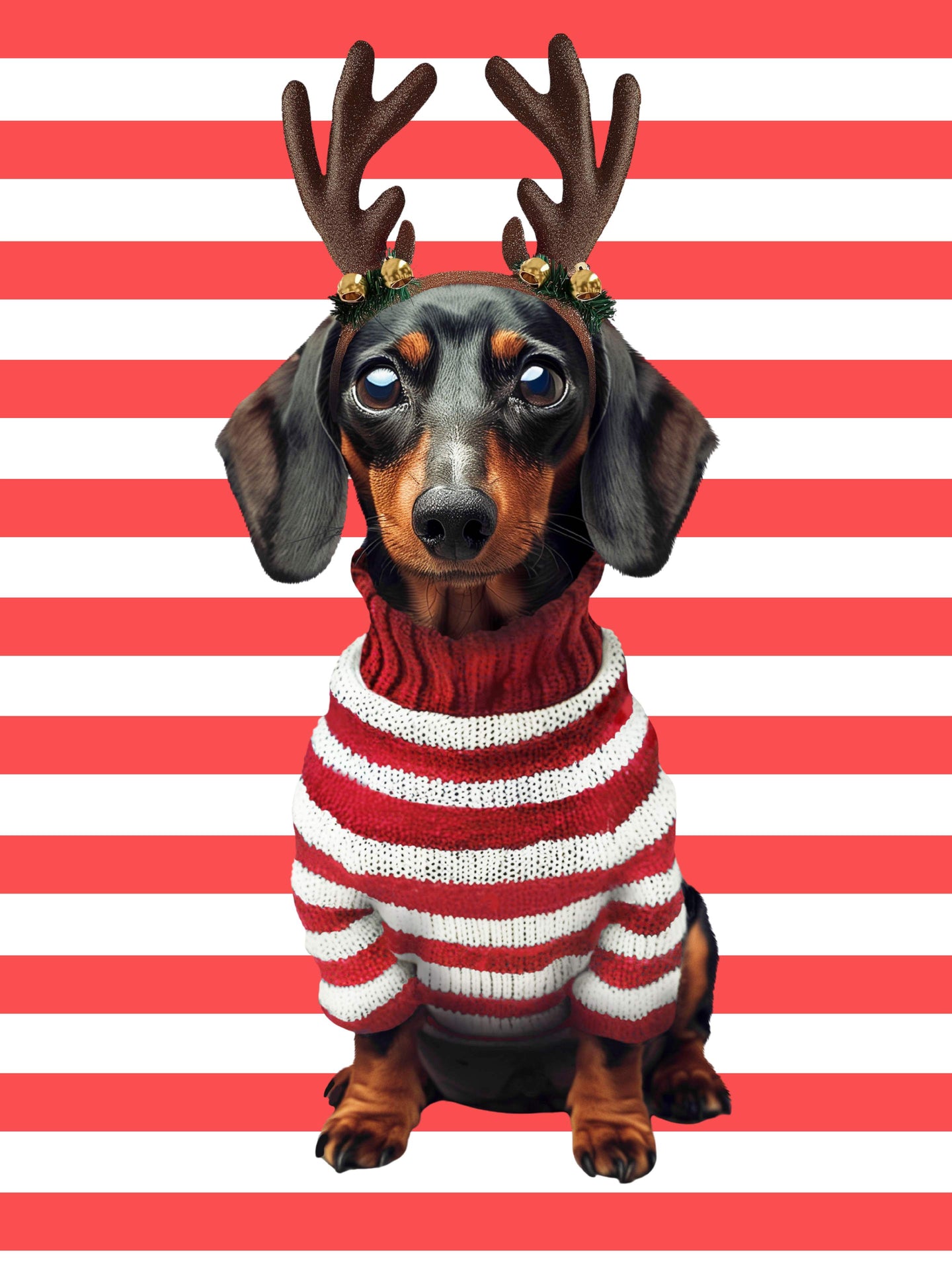 Pierre the Dachshund XMAS Print - SNURK