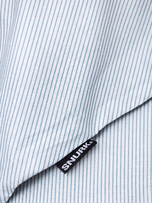 Pinstripes Blue duvet cover set