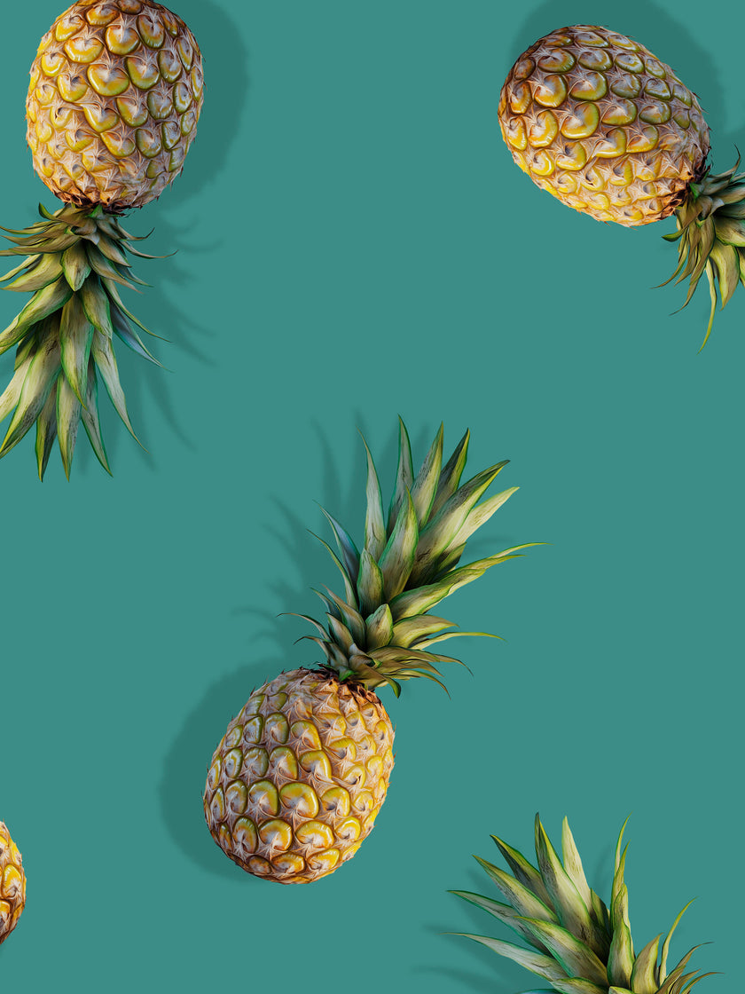 Pineapples T-shirt en Shorts set Heren