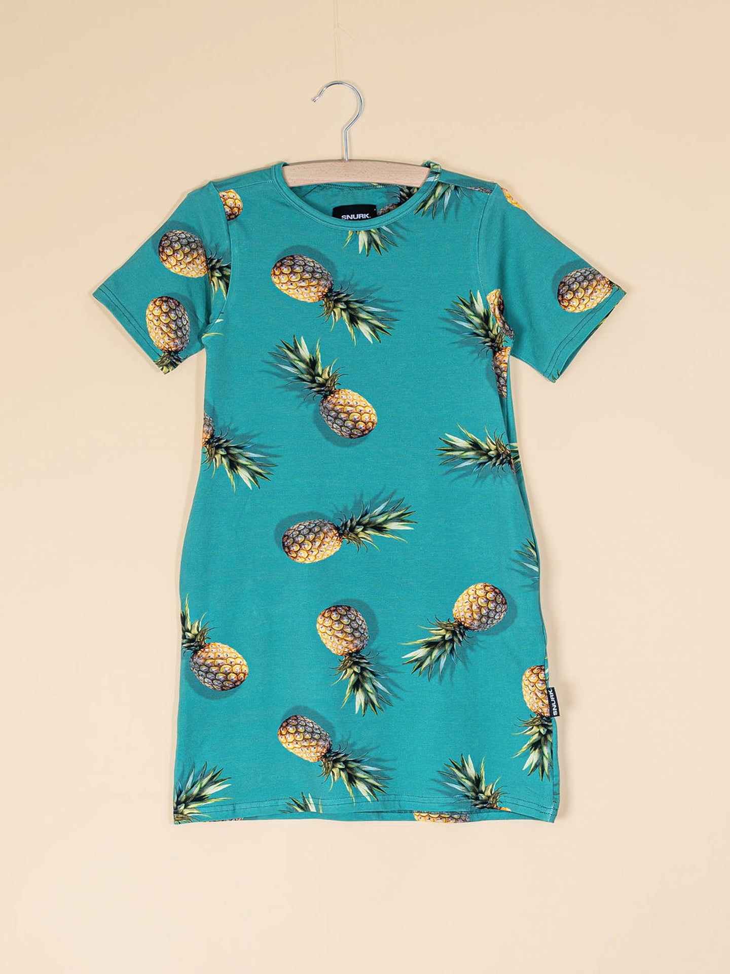 Pineapples T-shirt Dress Kids - SNURK