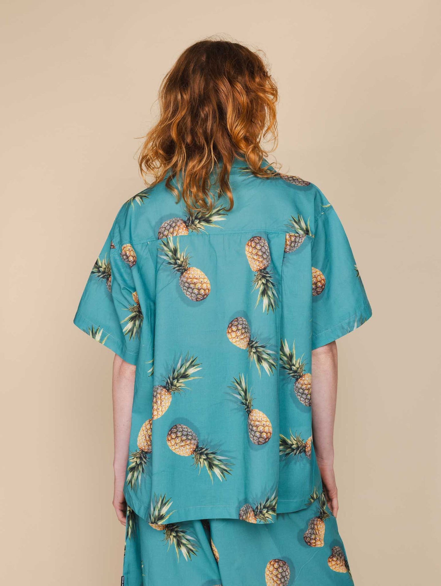 Pineapples Button Up Blouse