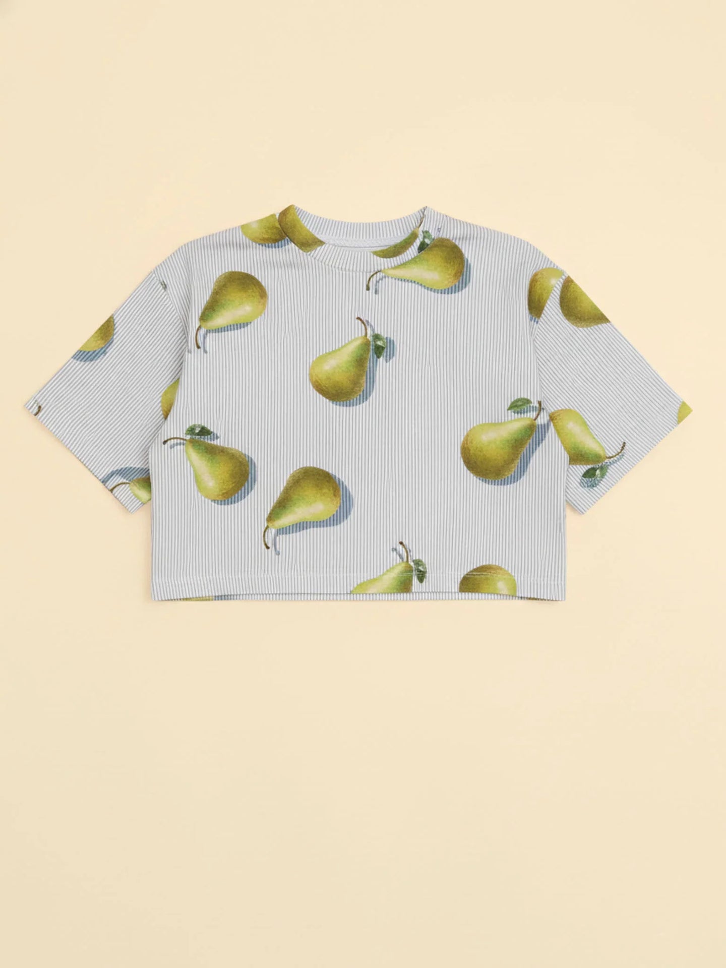 Poire Noir Cropped T-Shirt Kids - SNURK
