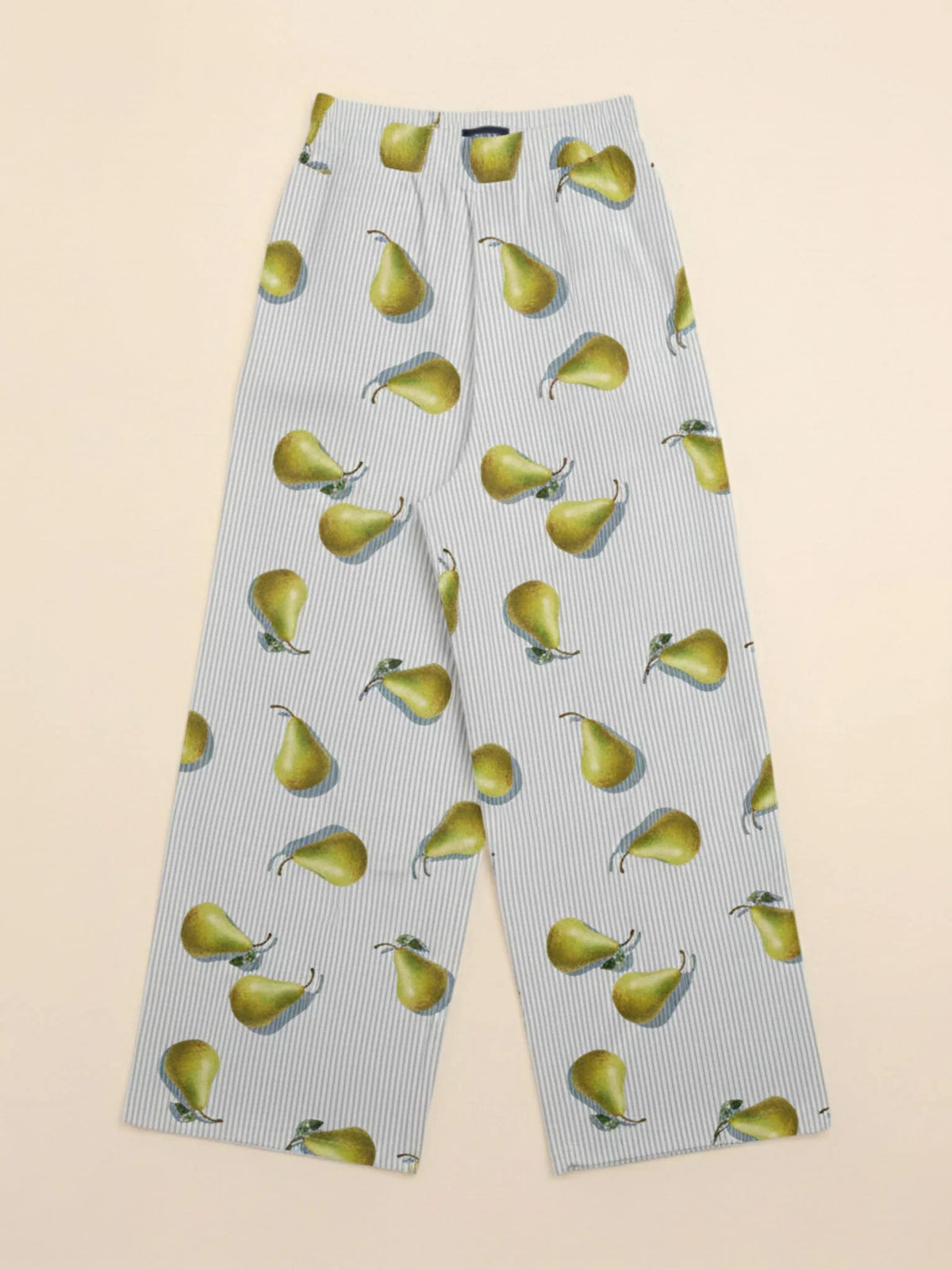 Poire Noir Wijde Broek Dames - SNURK