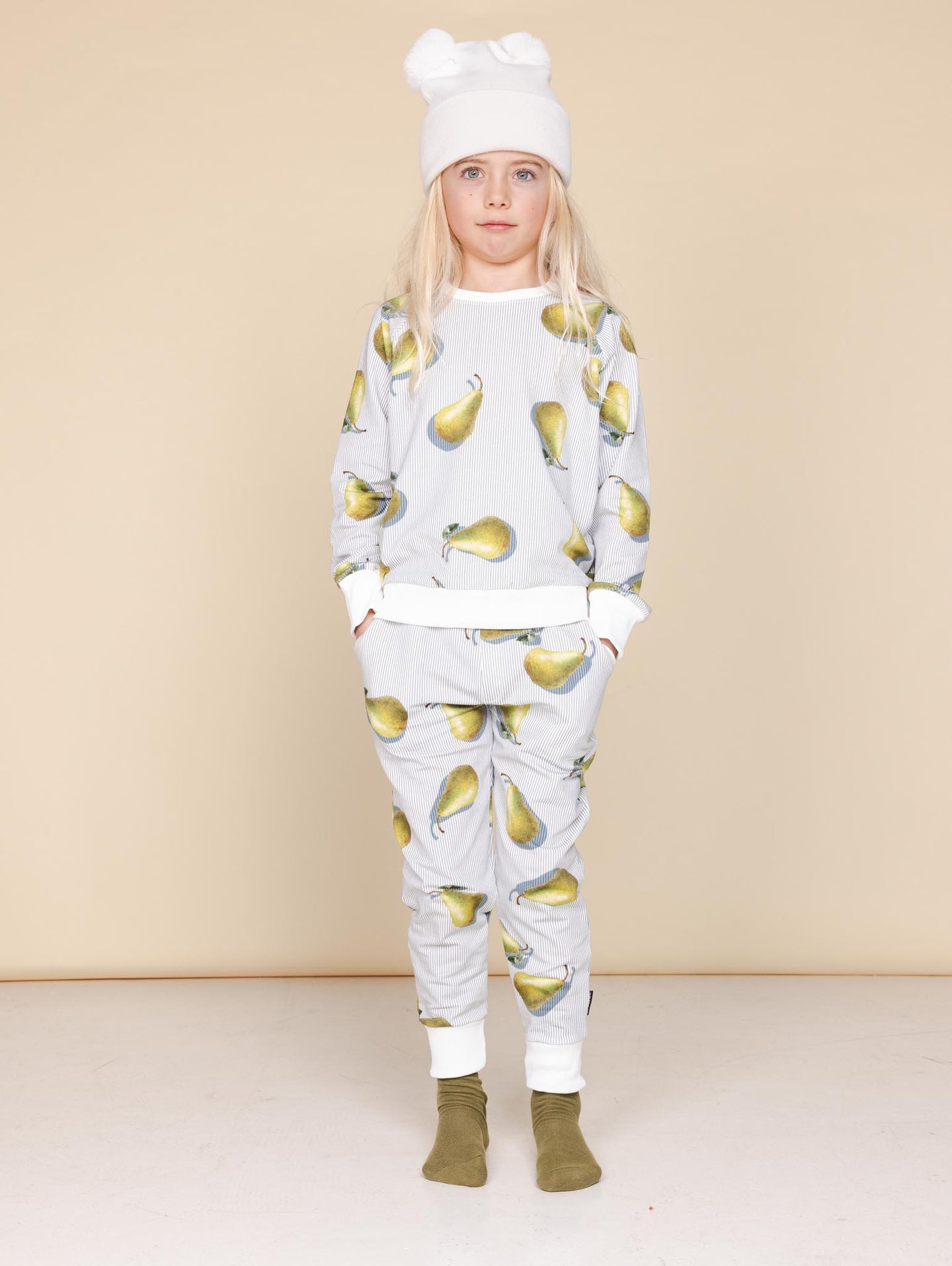 Poire Noir Sweater Kids