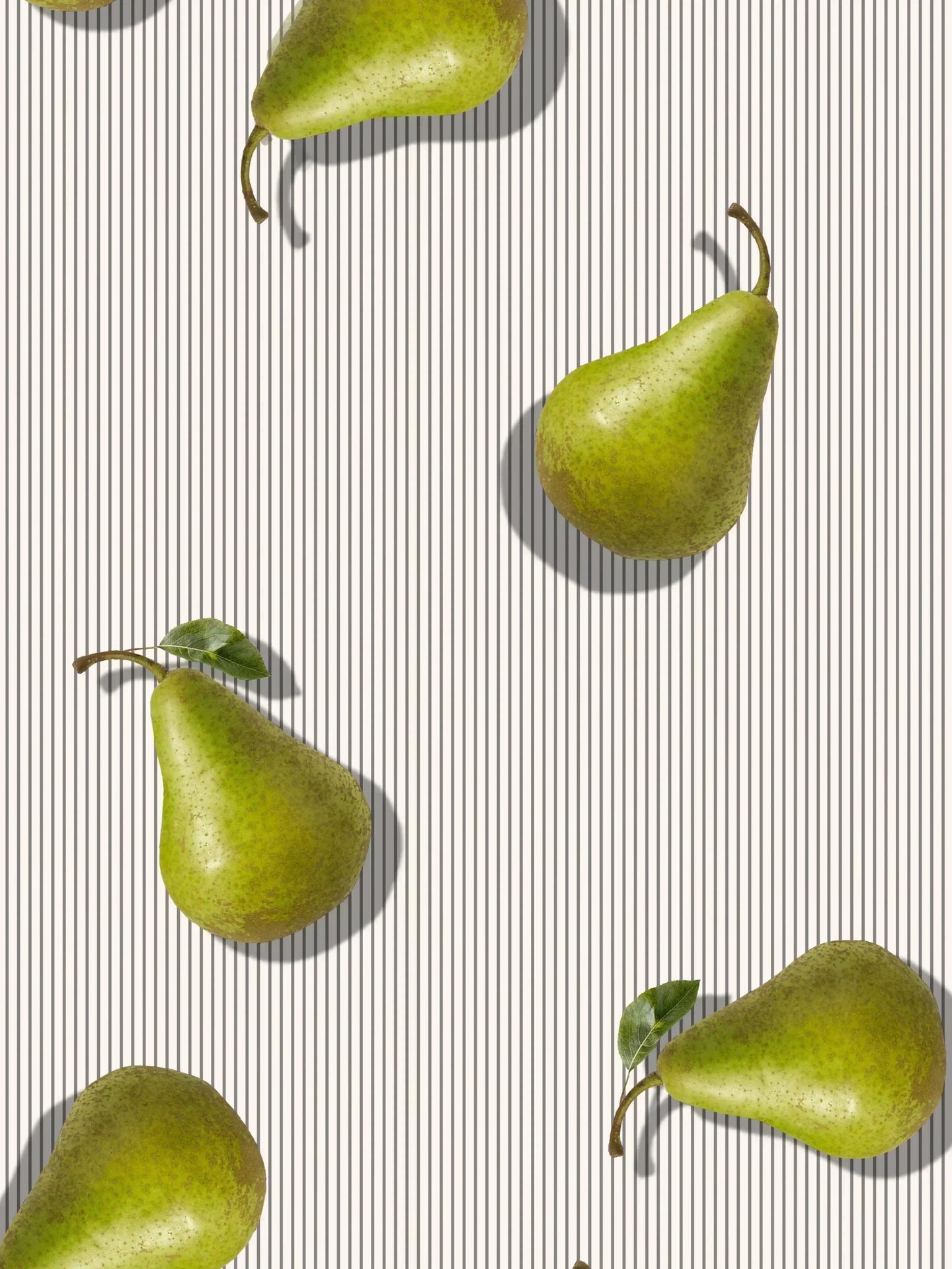 Poire Noir Print