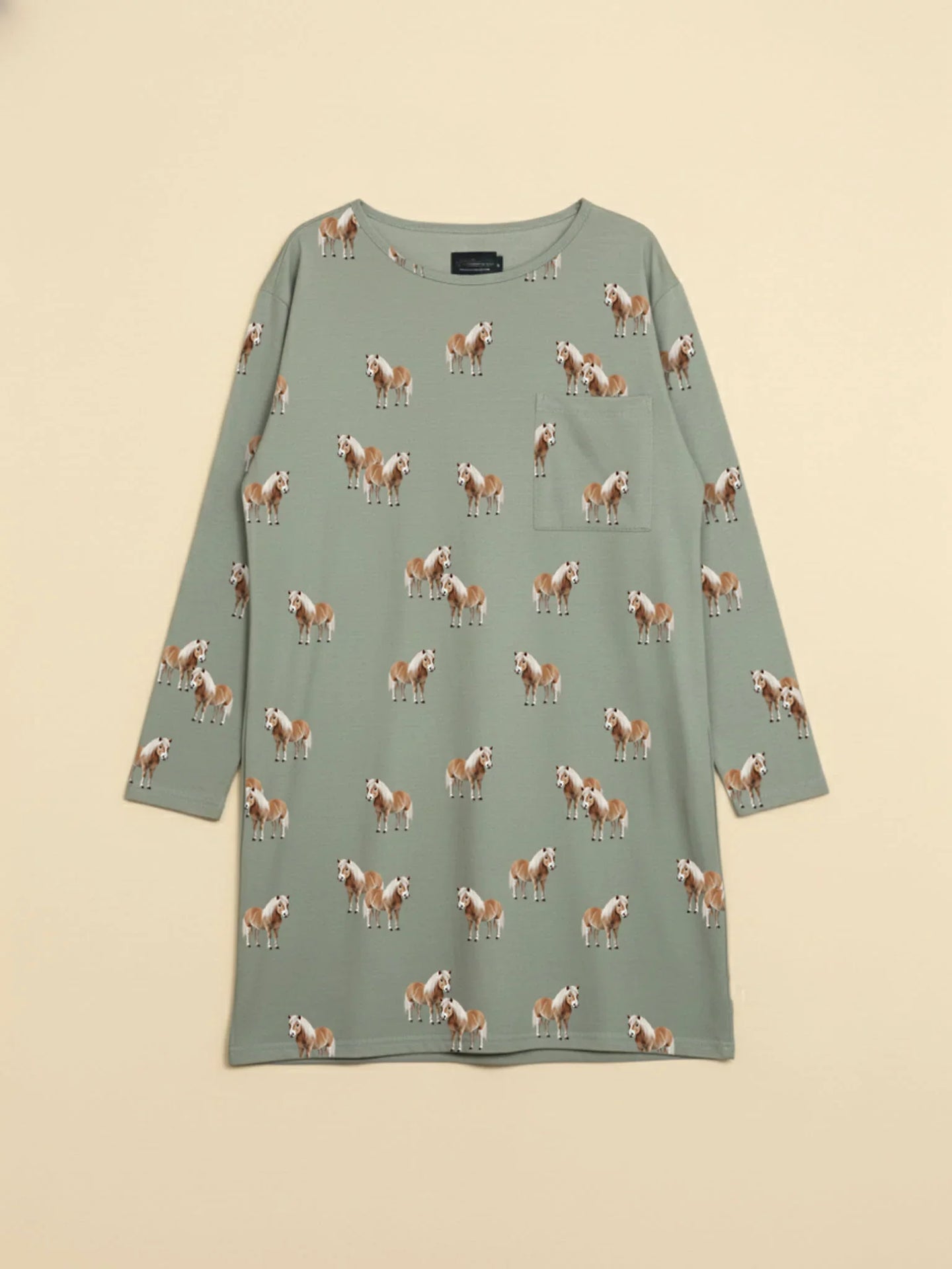 Pony Parade Long Sleeve Dress Dames - SNURK