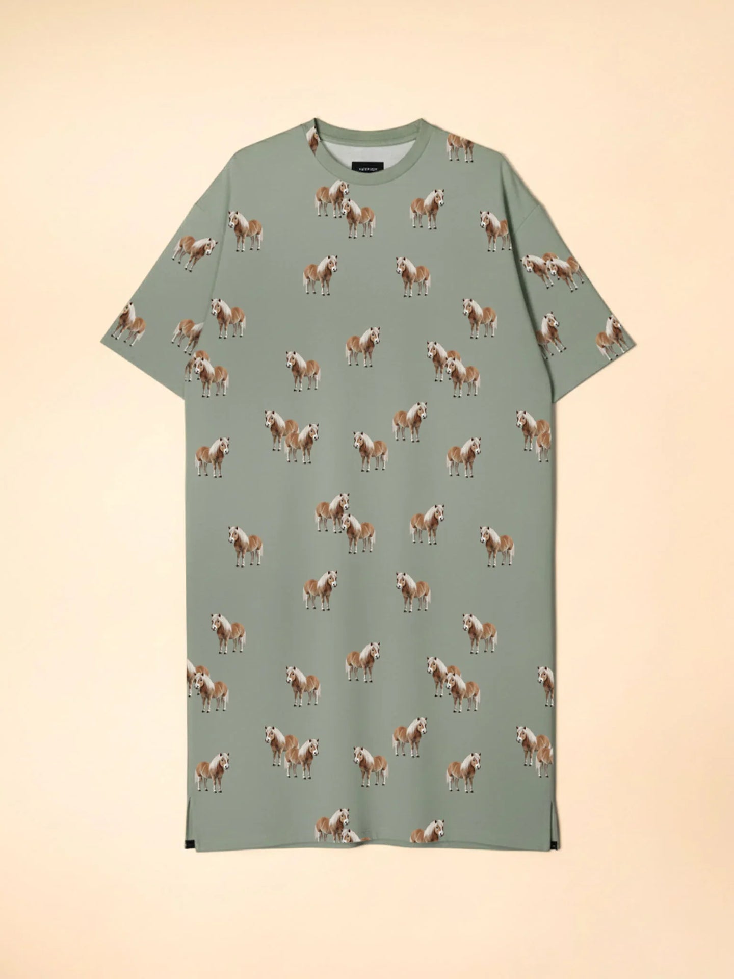 Pony Parade Relaxed Tee Dress Dames - SNURK