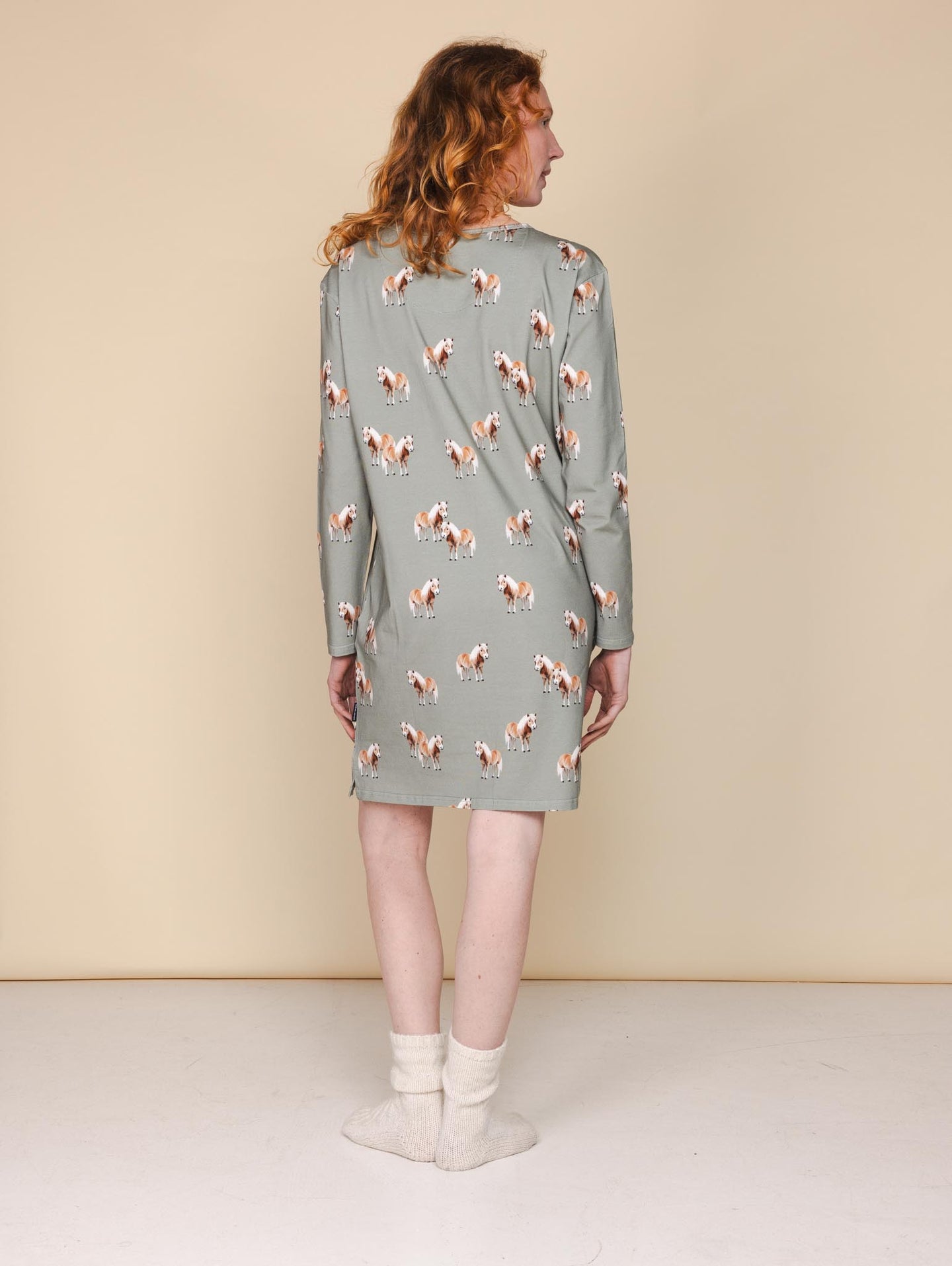 Pony Parade Long Sleeve Dress Damen