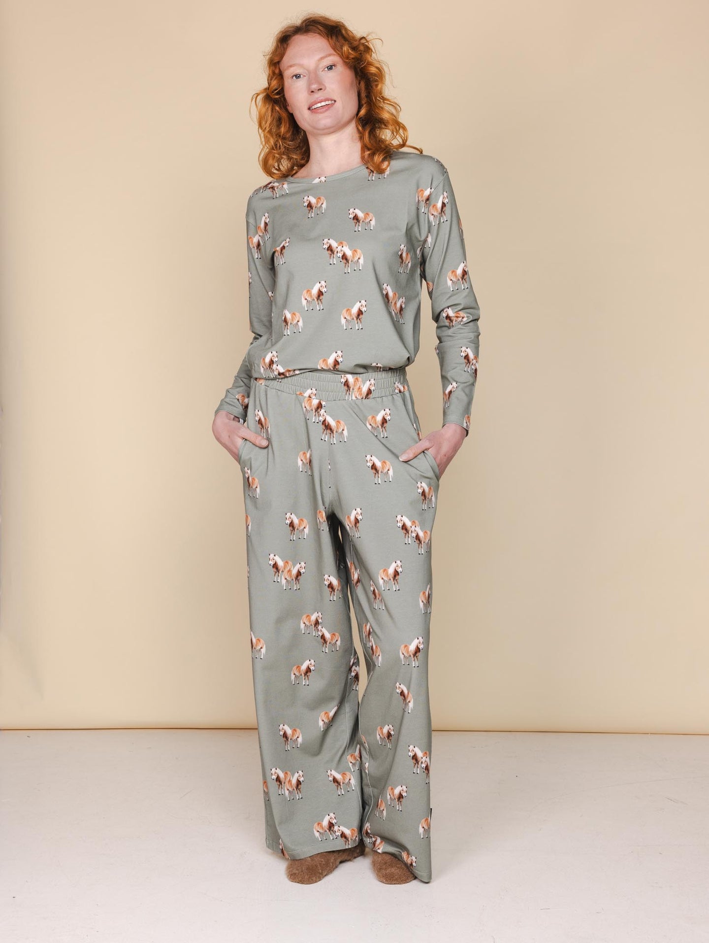 Pony Parade Wijde Broek Dames