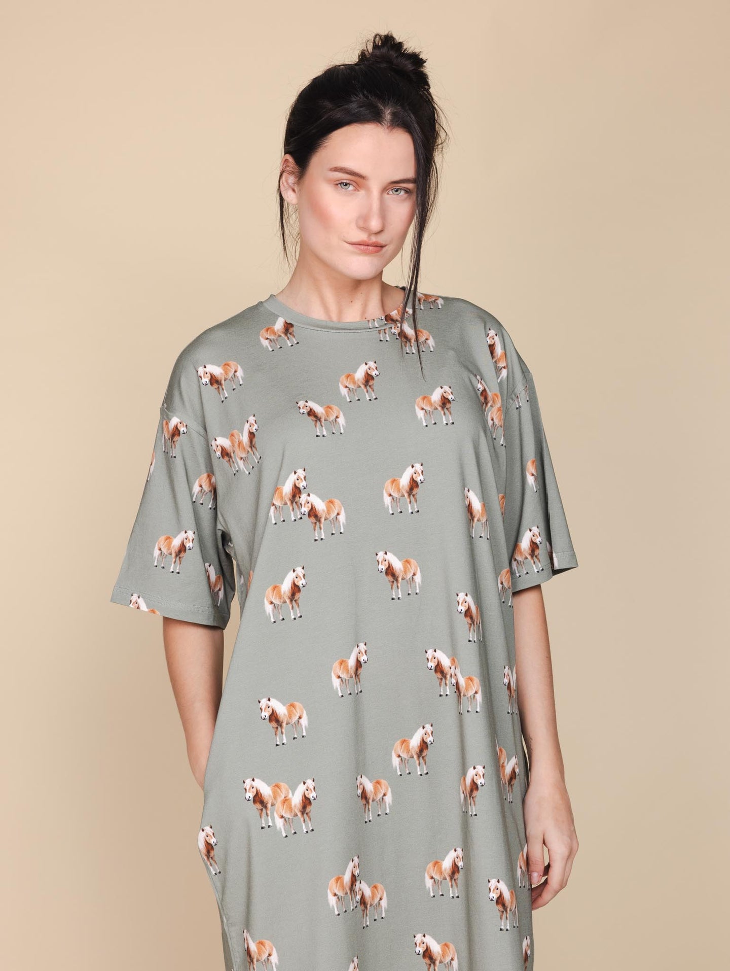 Pony Parade Relaxed Tee Dress Women