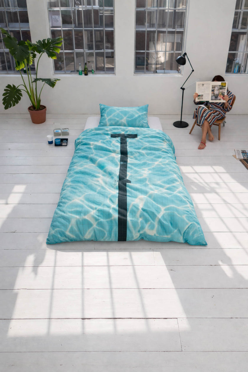 Pool duvet cover set