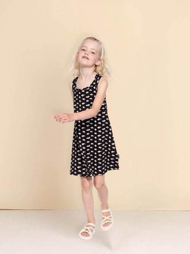 Popcorn Polka Tank Dress Kids