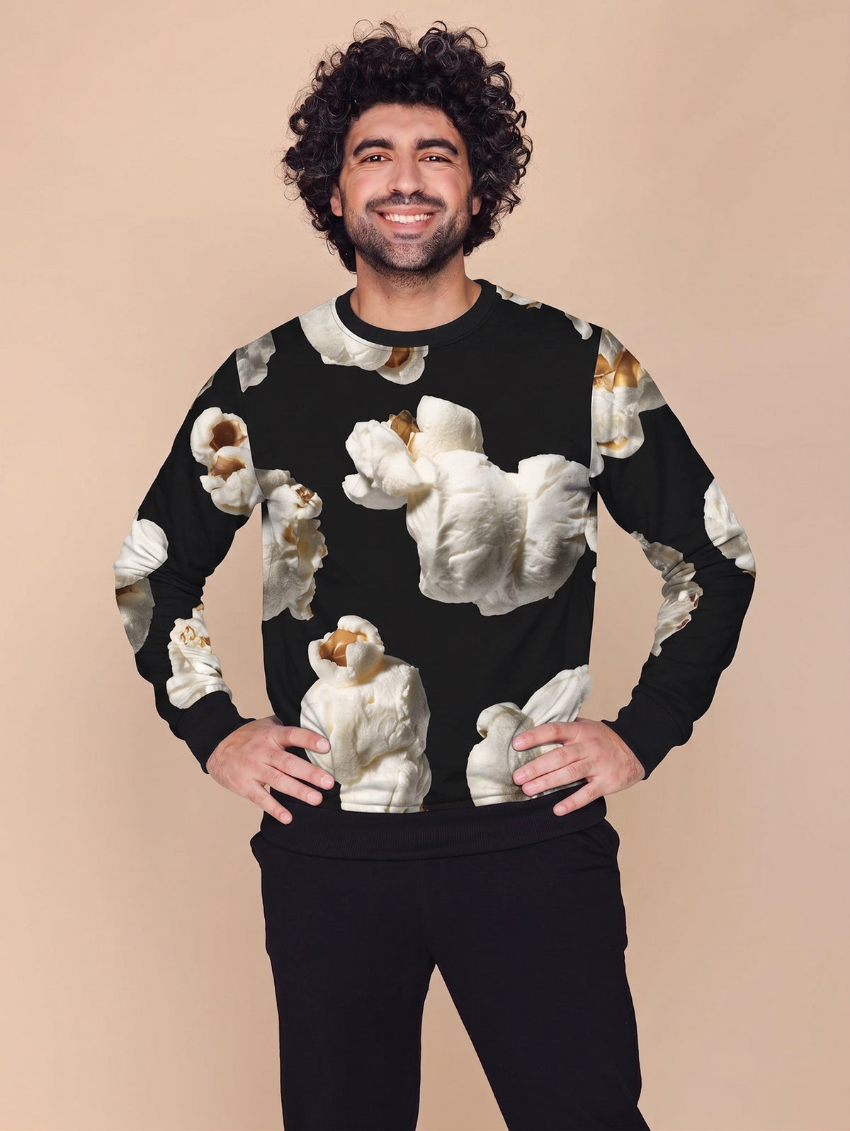 Popcorn Big Sweater Heren