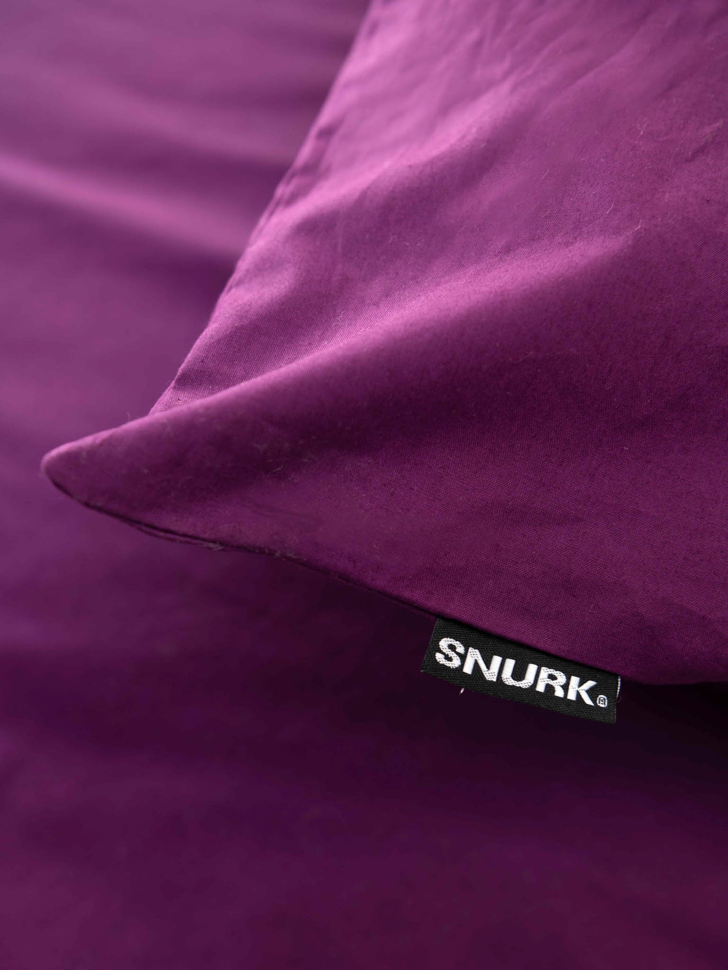 Plum Purple dekbedovertrek - SNURK