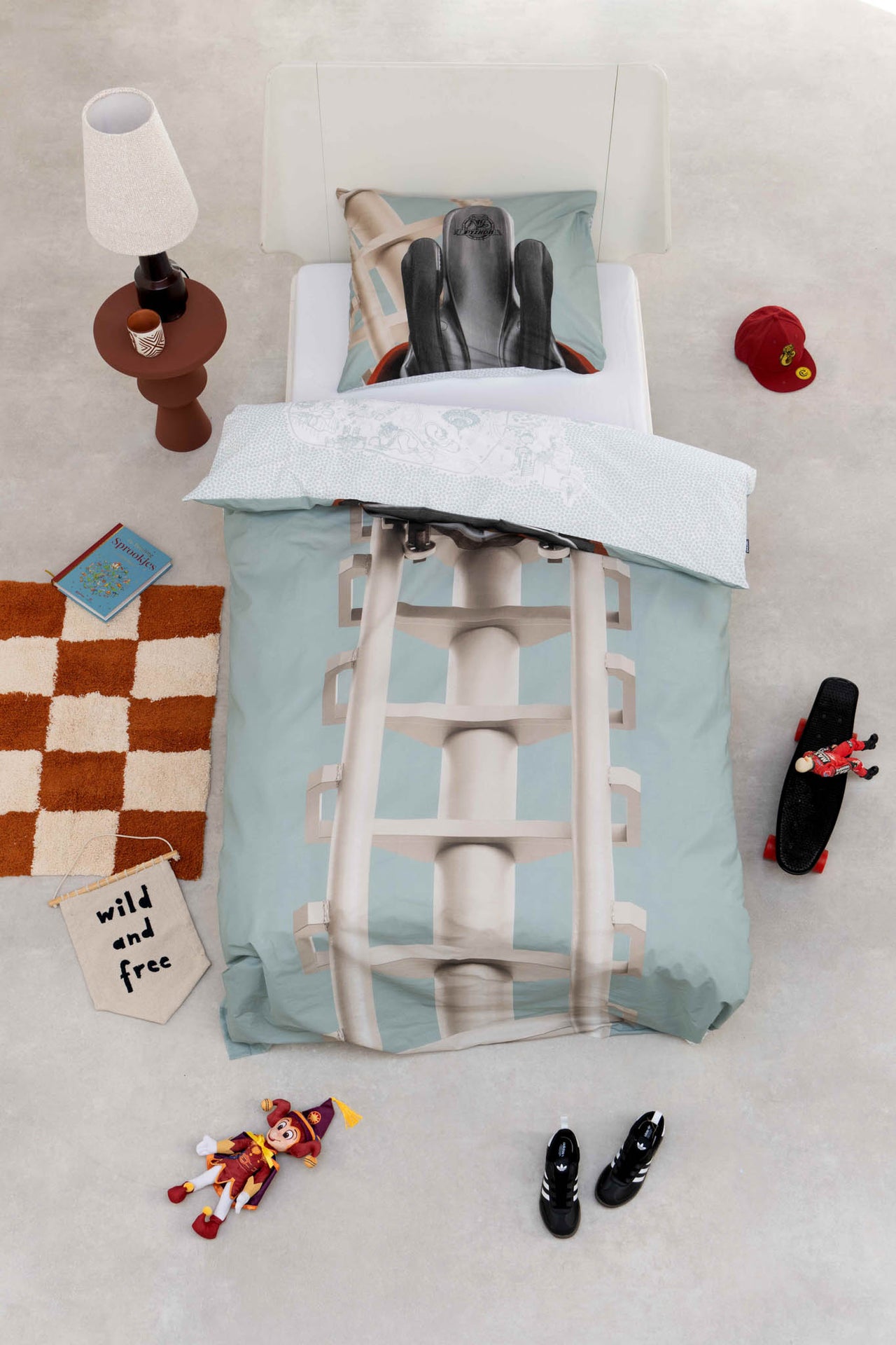 Python dekbedovertrek - SNURK x Efteling