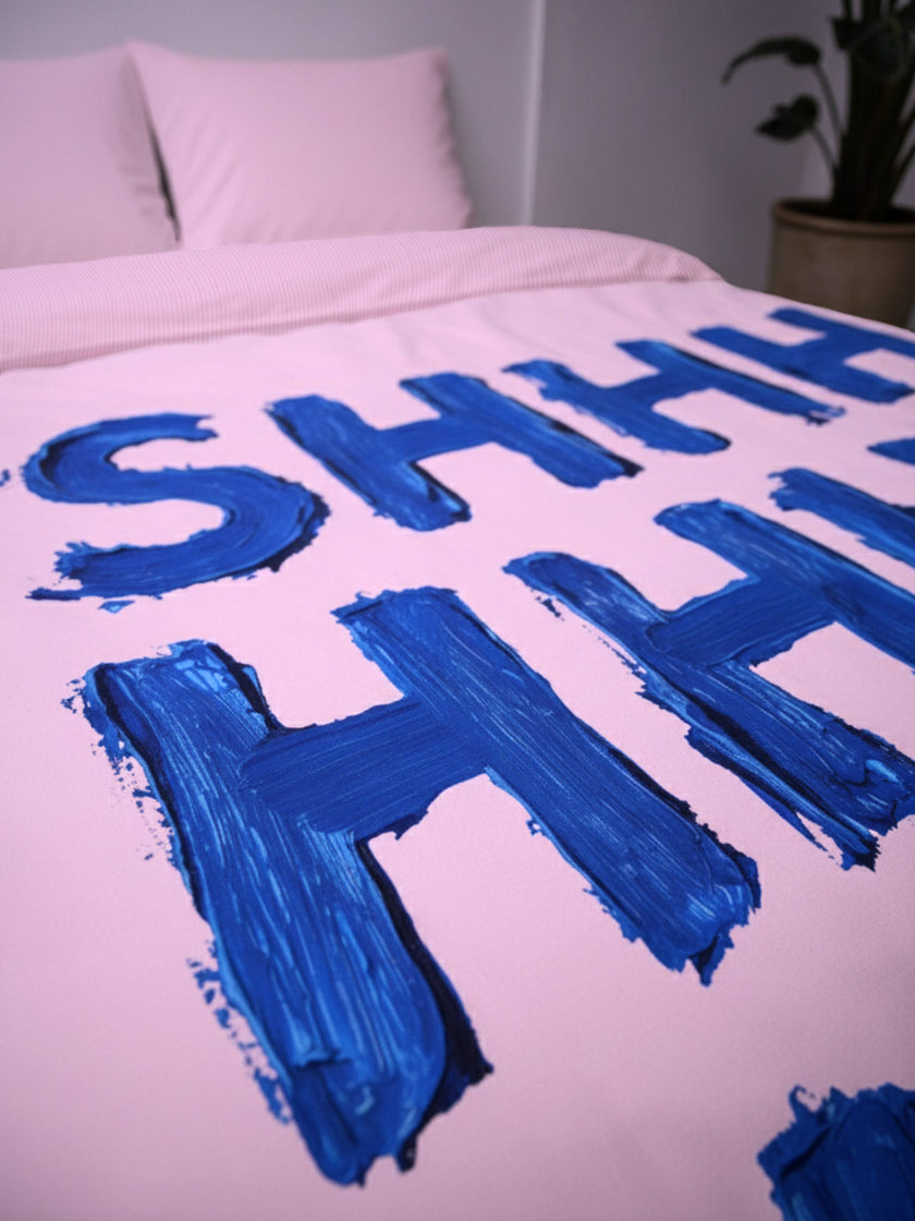 Quiet Please duvet cover set